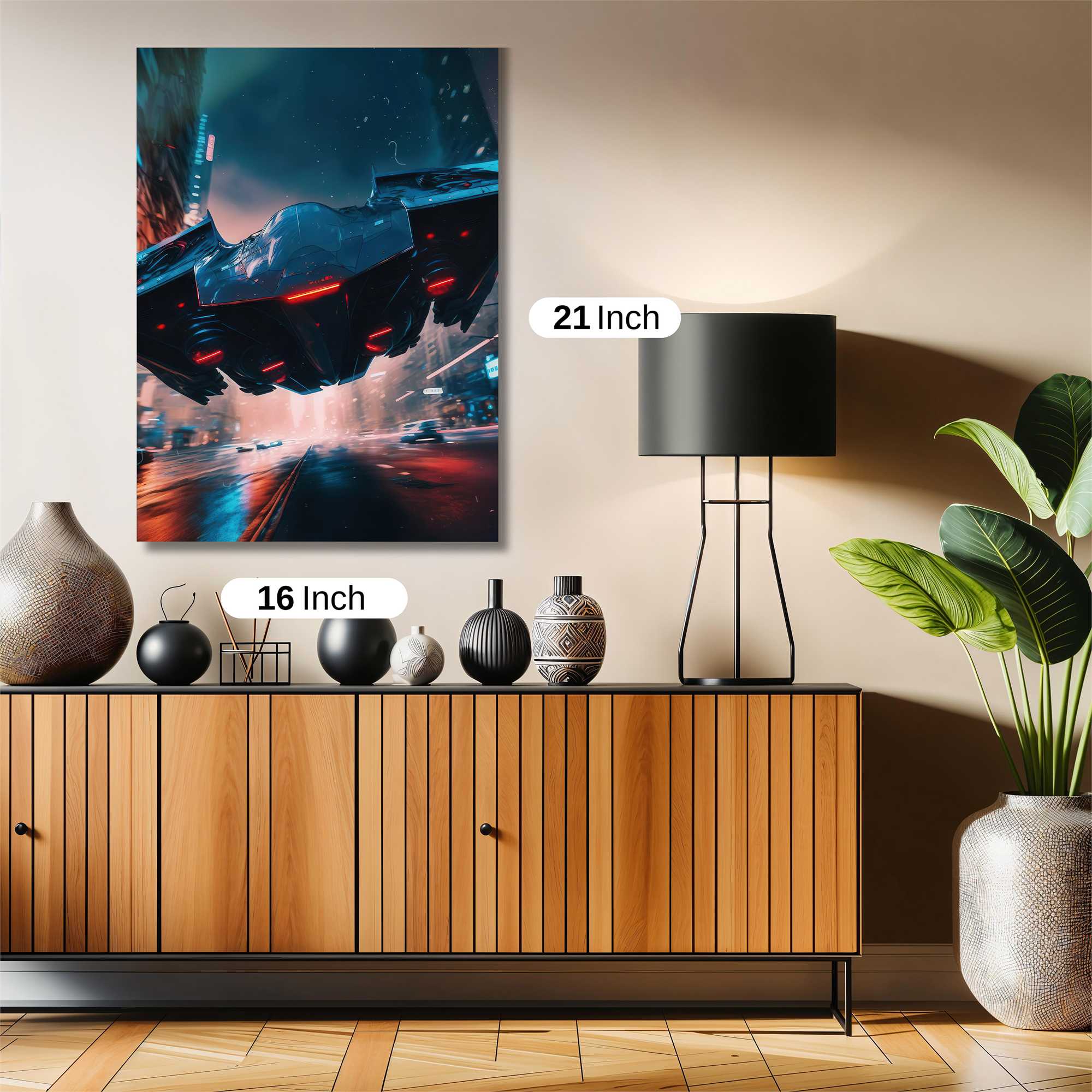 Sunlit Serenity Safe Wall Magnetic / M