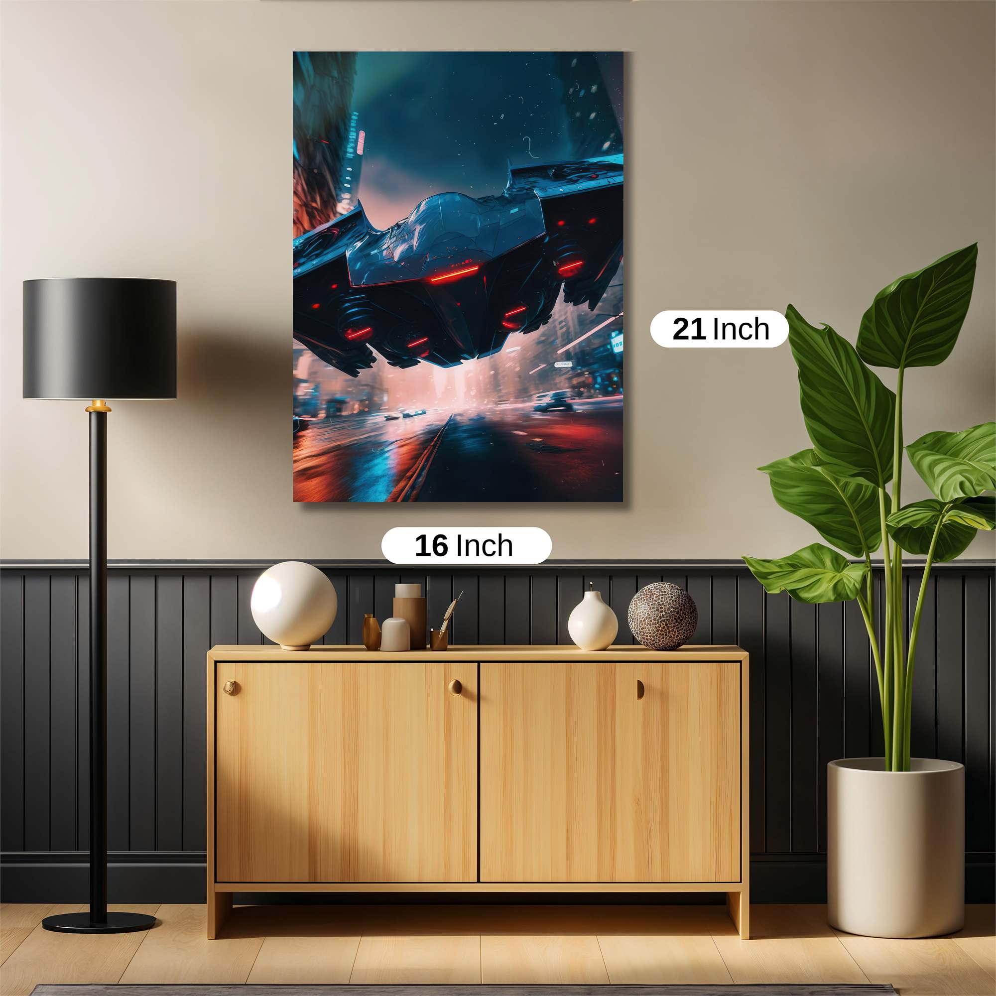 Sunlit Serenity Safe Wall Magnetic / M