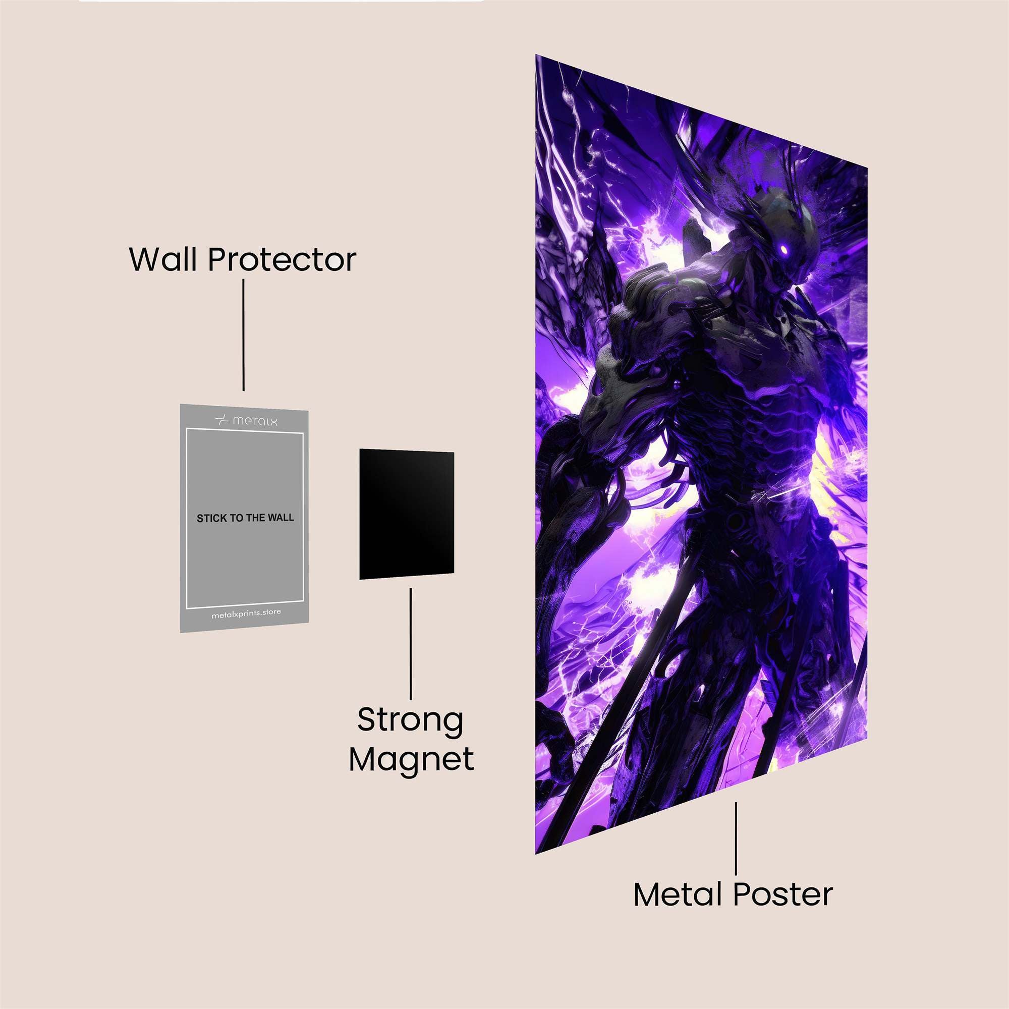 DoomBringer Safe Wall Magnetic / M