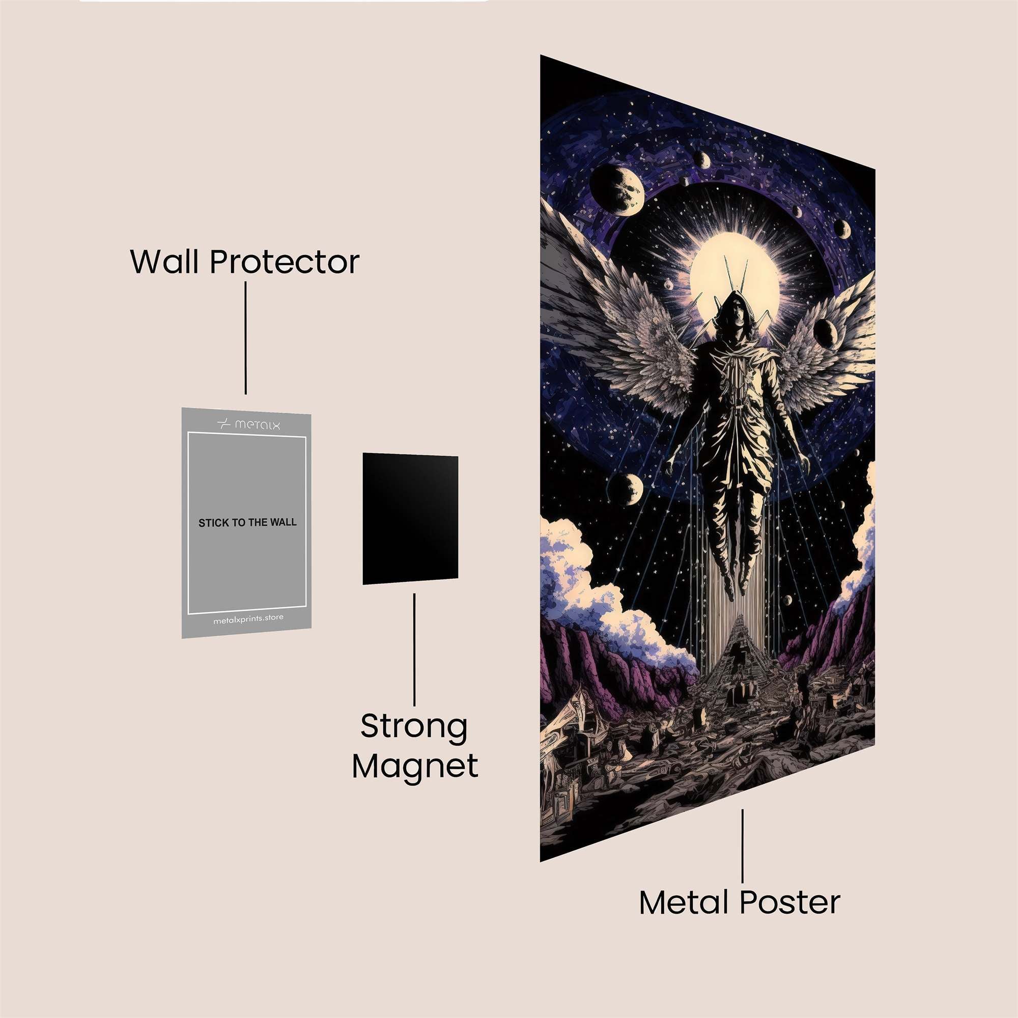 Celestial Descent Safe Wall Magnetic / M
