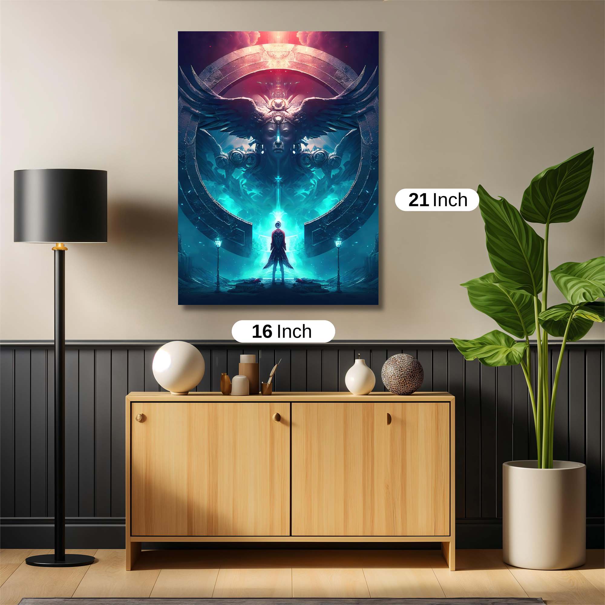 Angel Ascension Safe Wall Magnetic / M