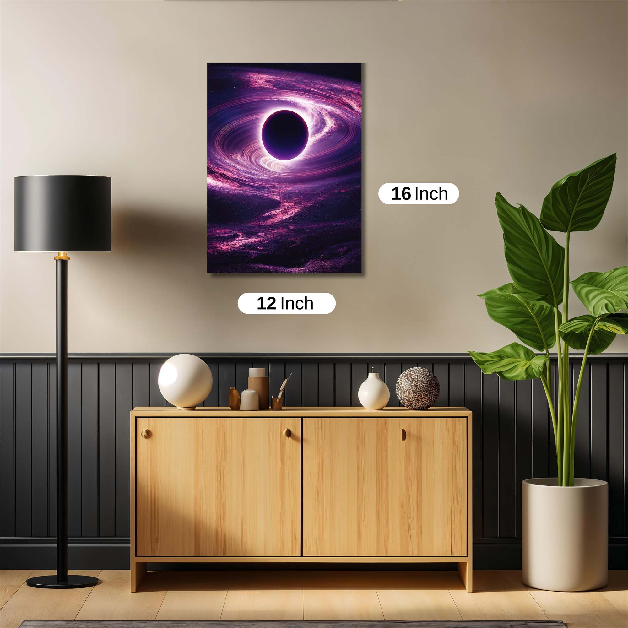 Blackhole Enigma Safe Wall Magnetic / M