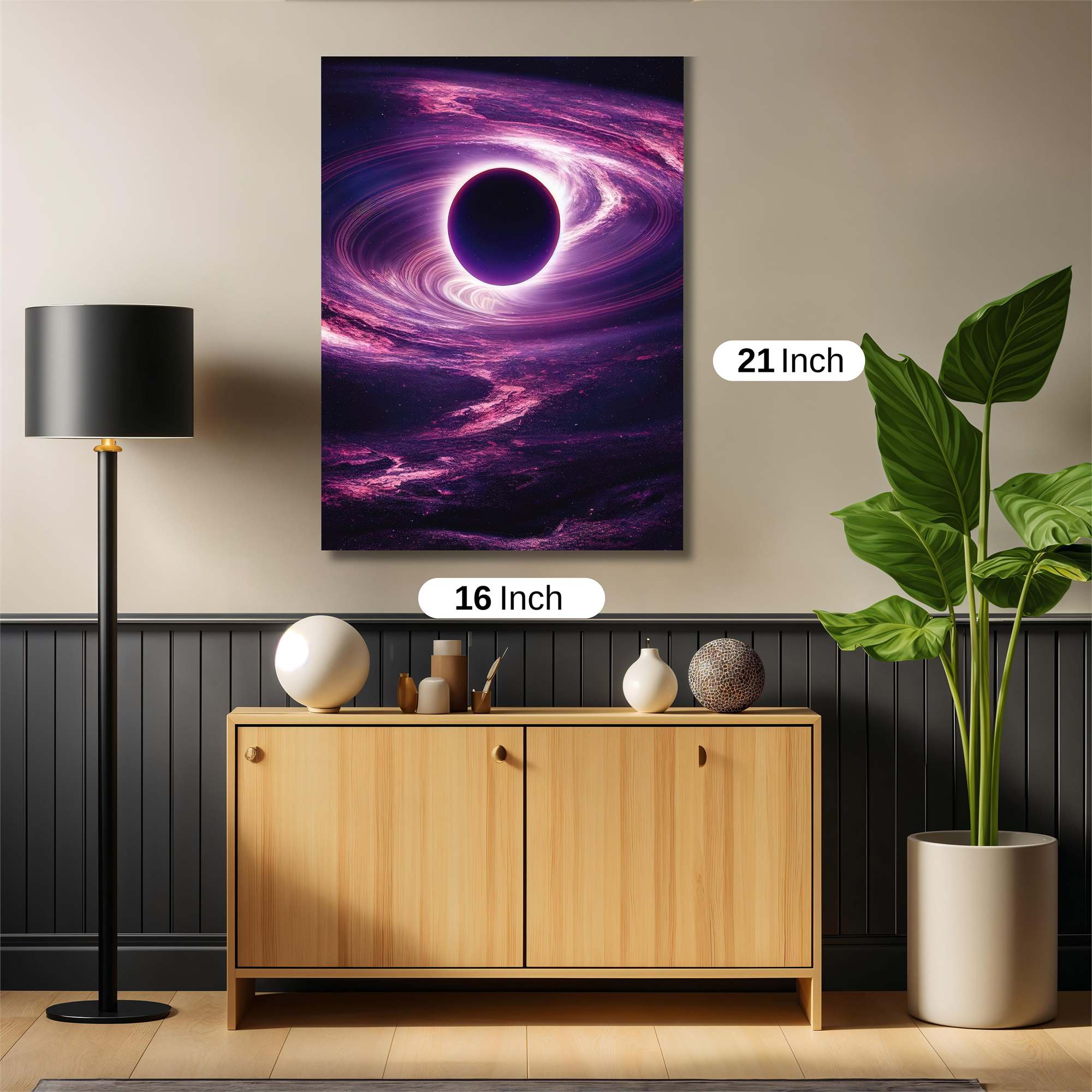 Blackhole Enigma Safe Wall Magnetic / M