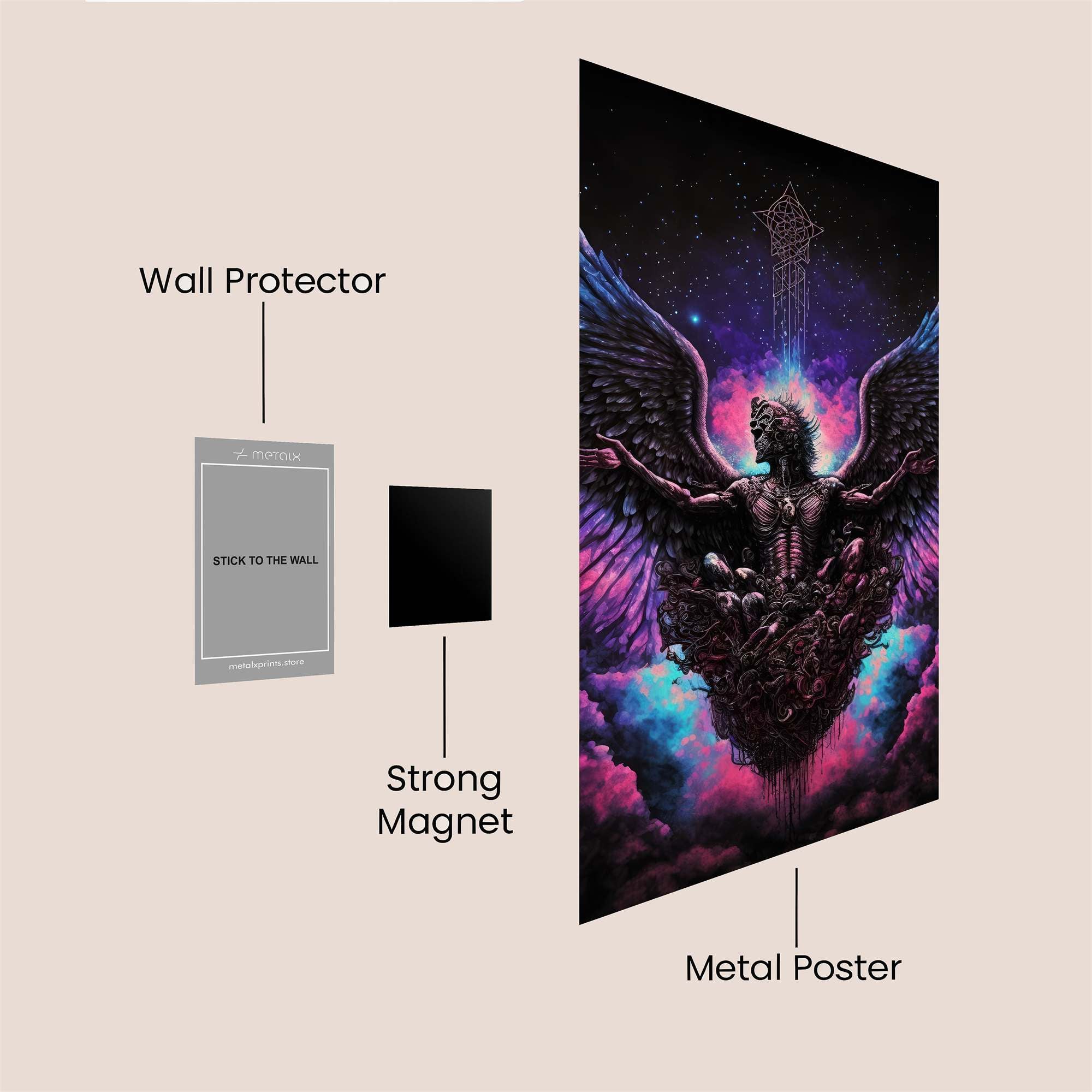 Lucifer Reborn Safe Wall Magnetic / M
