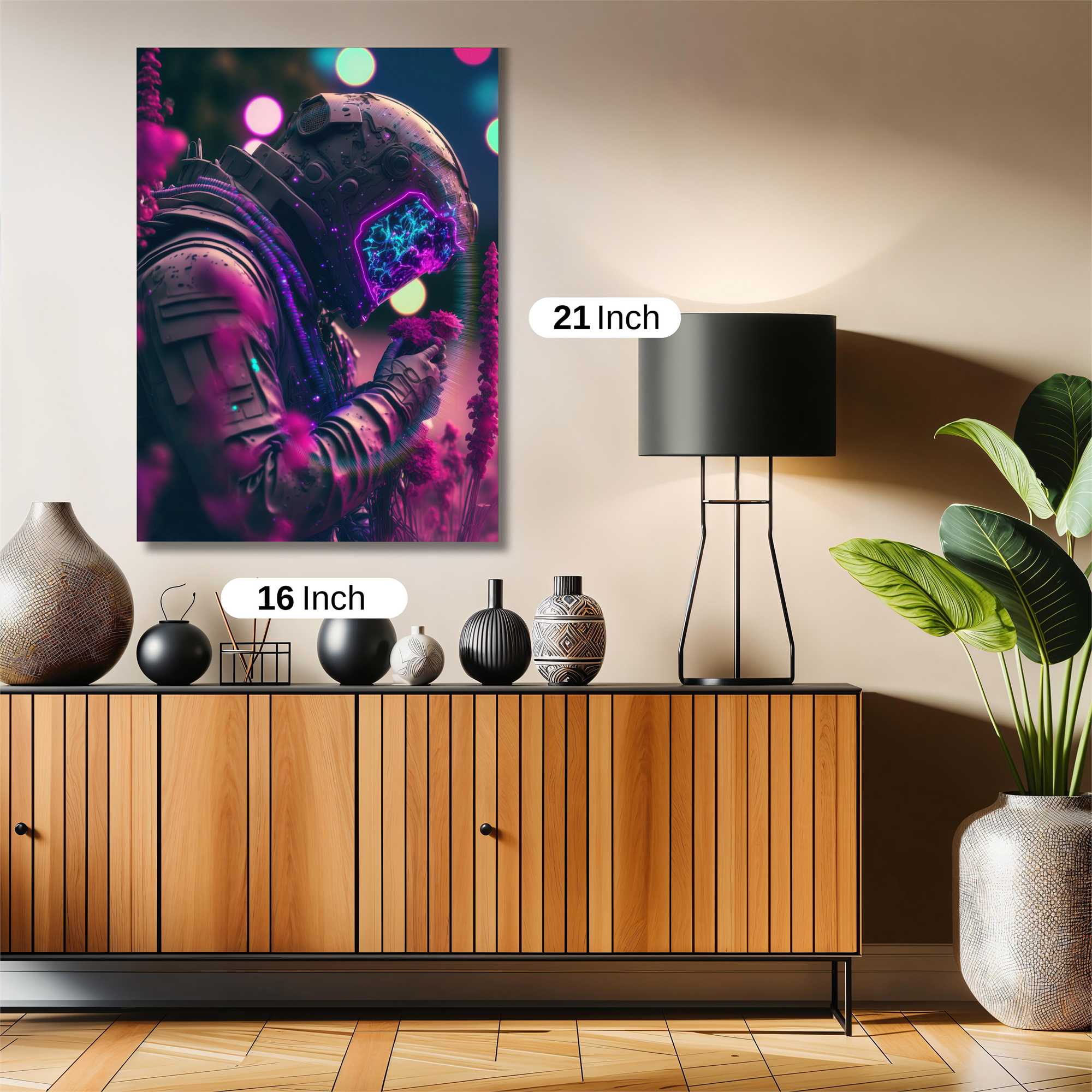 Astronaut Serenity Safe Wall Magnetic / M