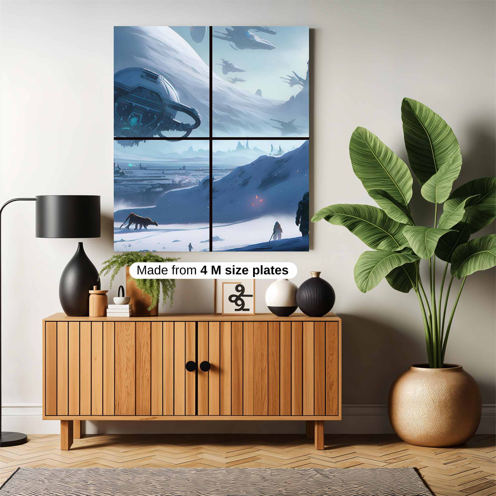 Seaside Serenity Safe Wall Magnetic / M