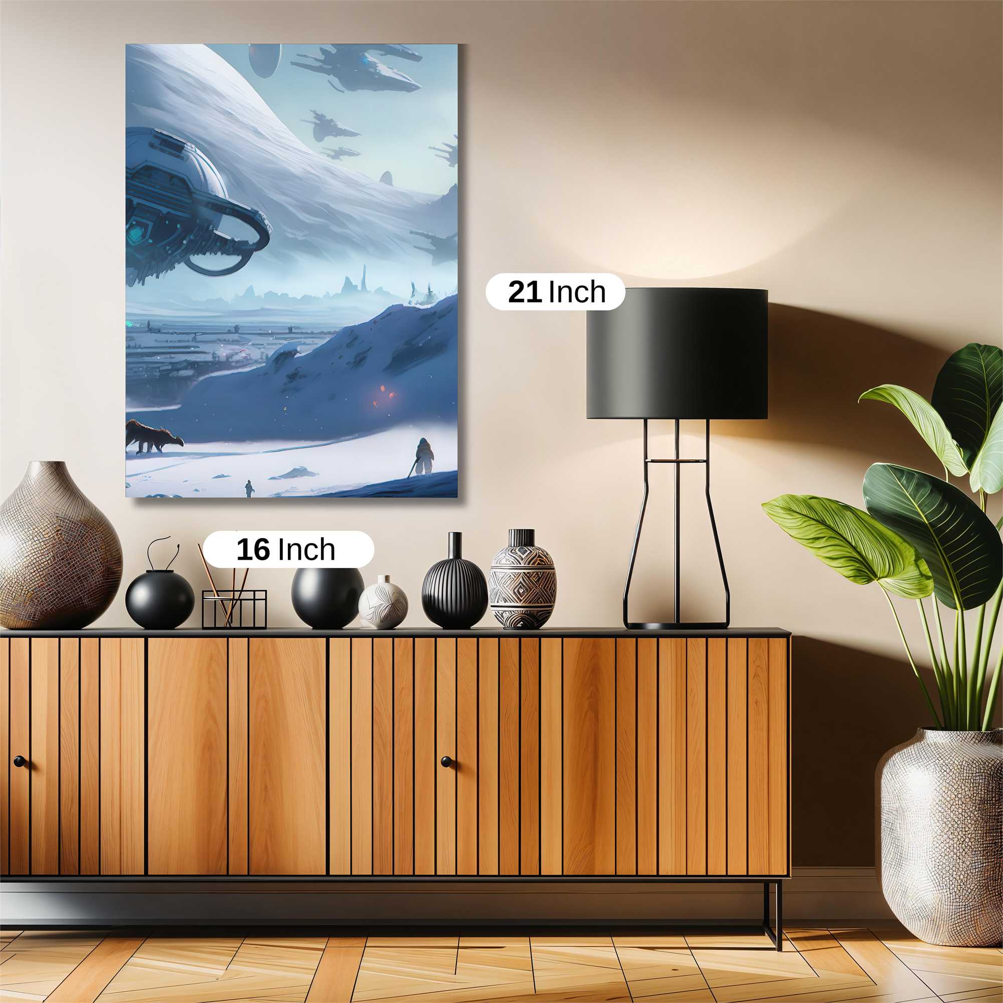 Seaside Serenity Safe Wall Magnetic / M