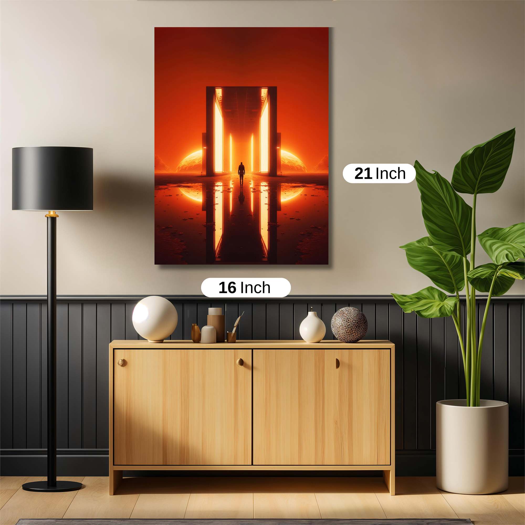 Portal Serene Safe Wall Magnetic / M