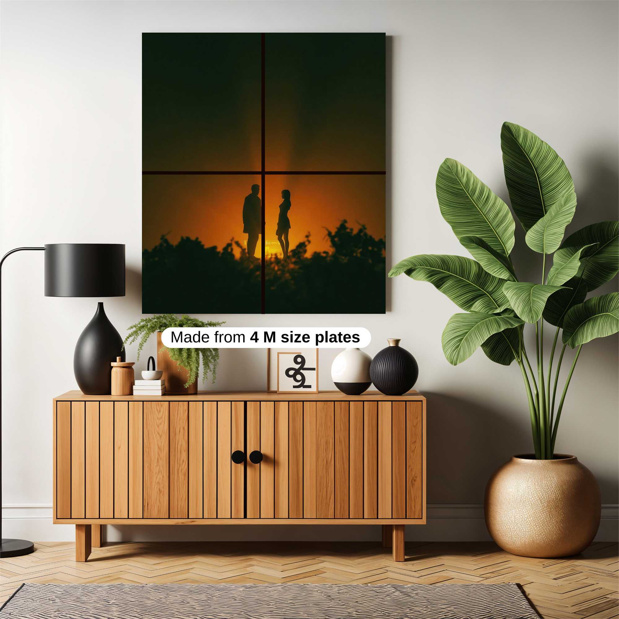 Lovers Glowing Safe Wall Magnetic / M