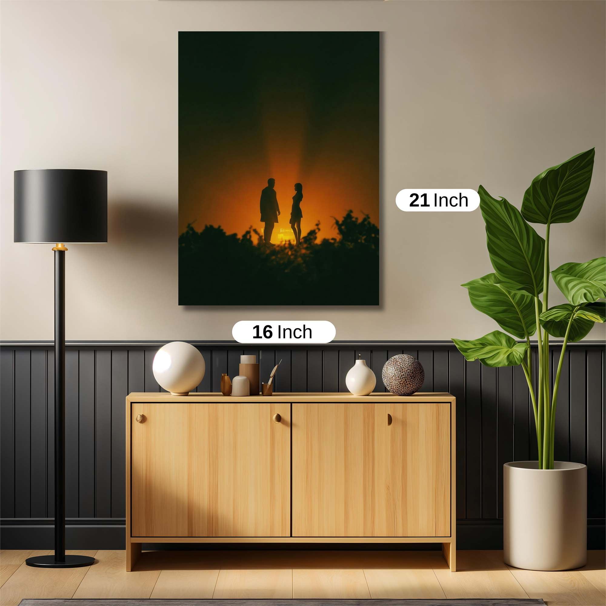 Lovers Glowing Safe Wall Magnetic / M