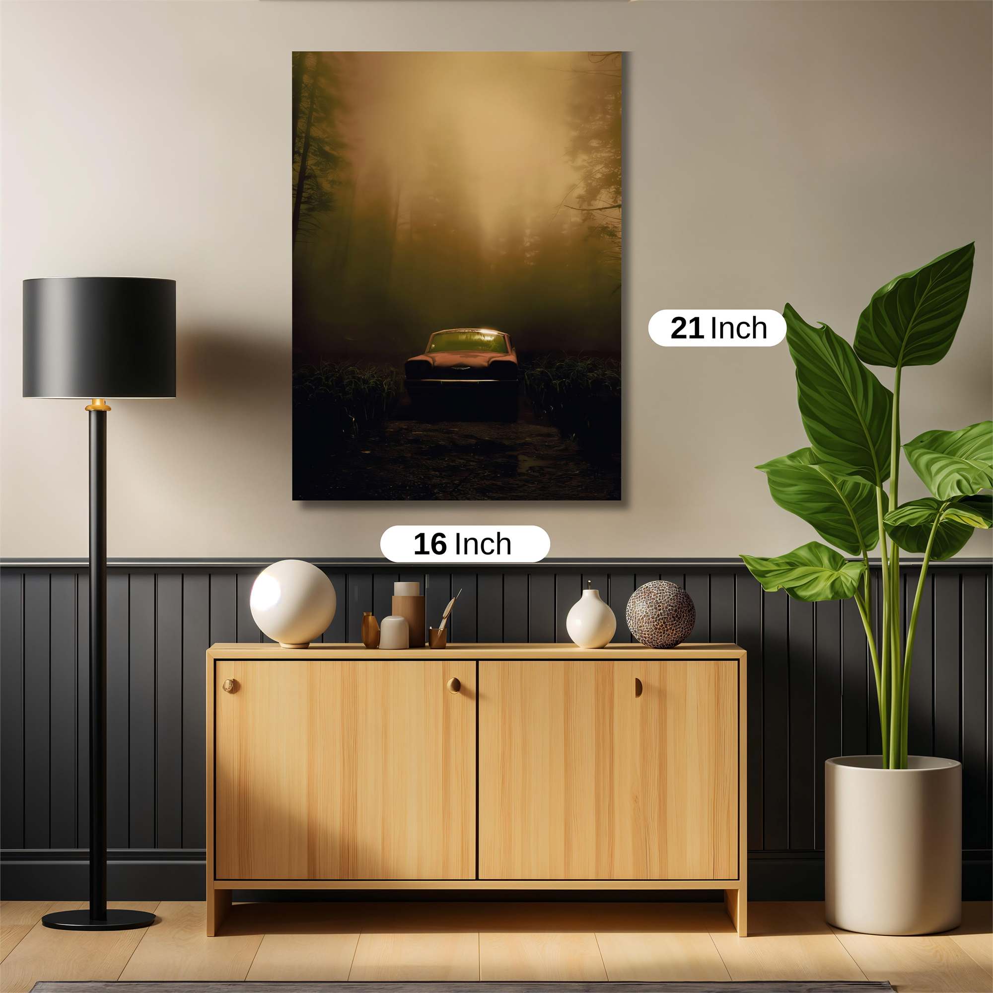 Foggy Mystery Safe Wall Magnetic / M