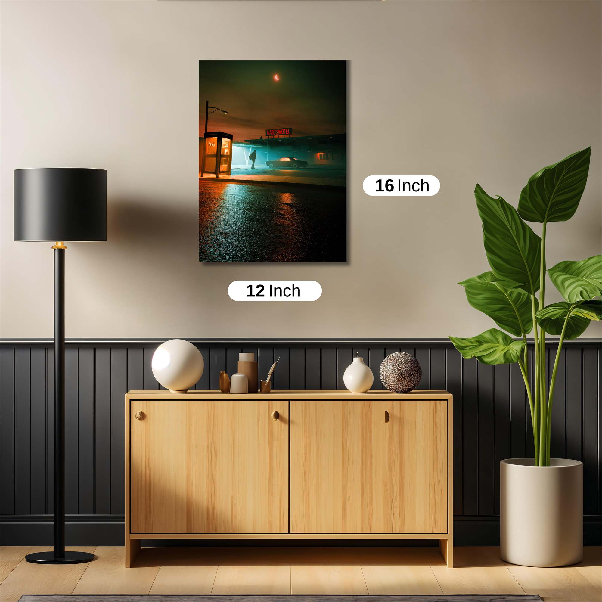 Motel Mystery Safe Wall Magnetic / M