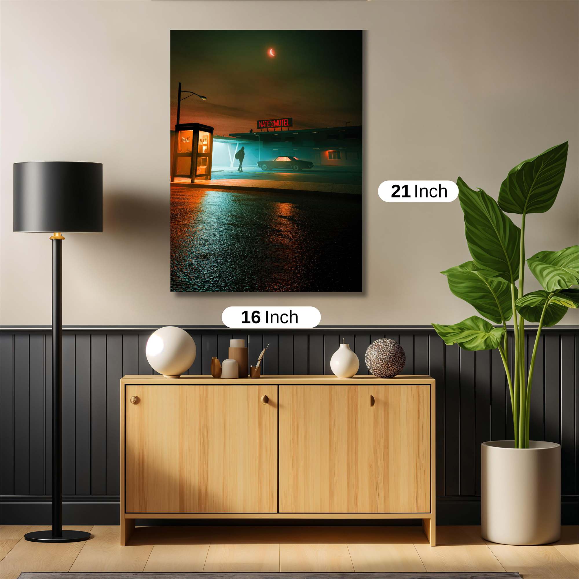 Motel Mystery Safe Wall Magnetic / M