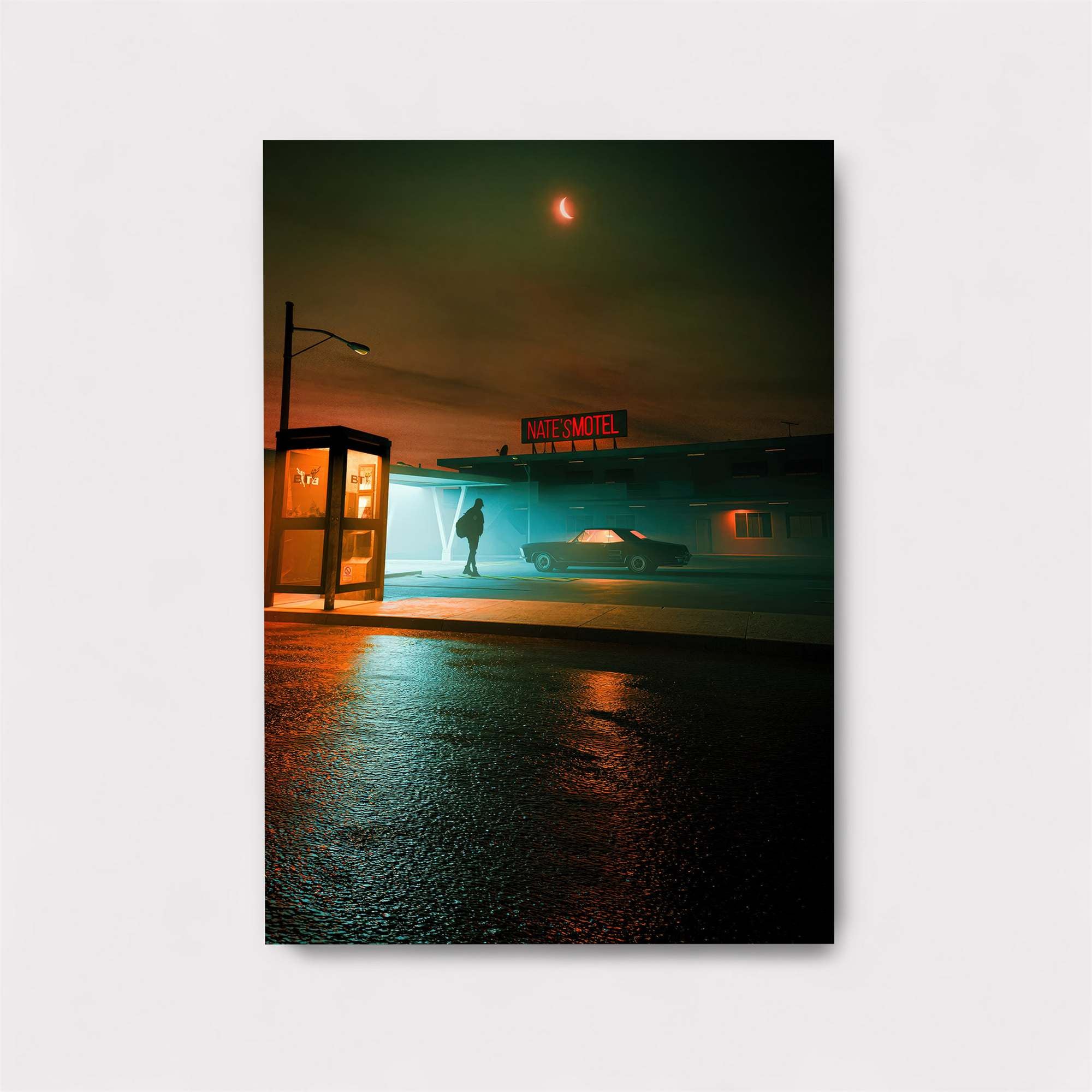 Motel Mystery Safe Wall Magnetic / M