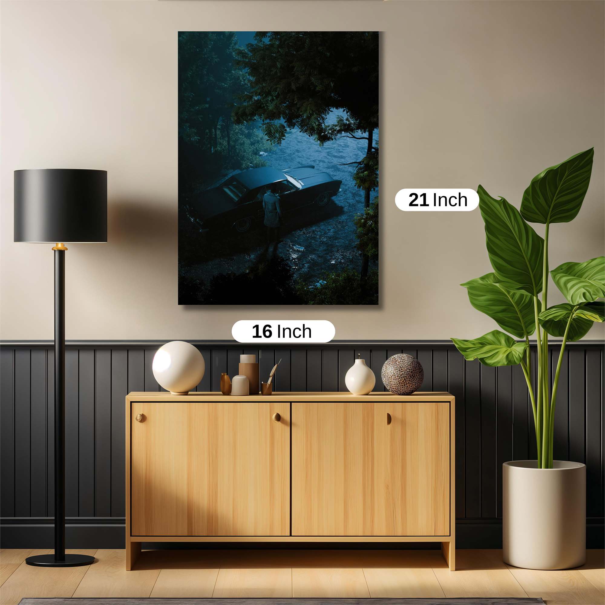 Flooded Despair Safe Wall Magnetic / M