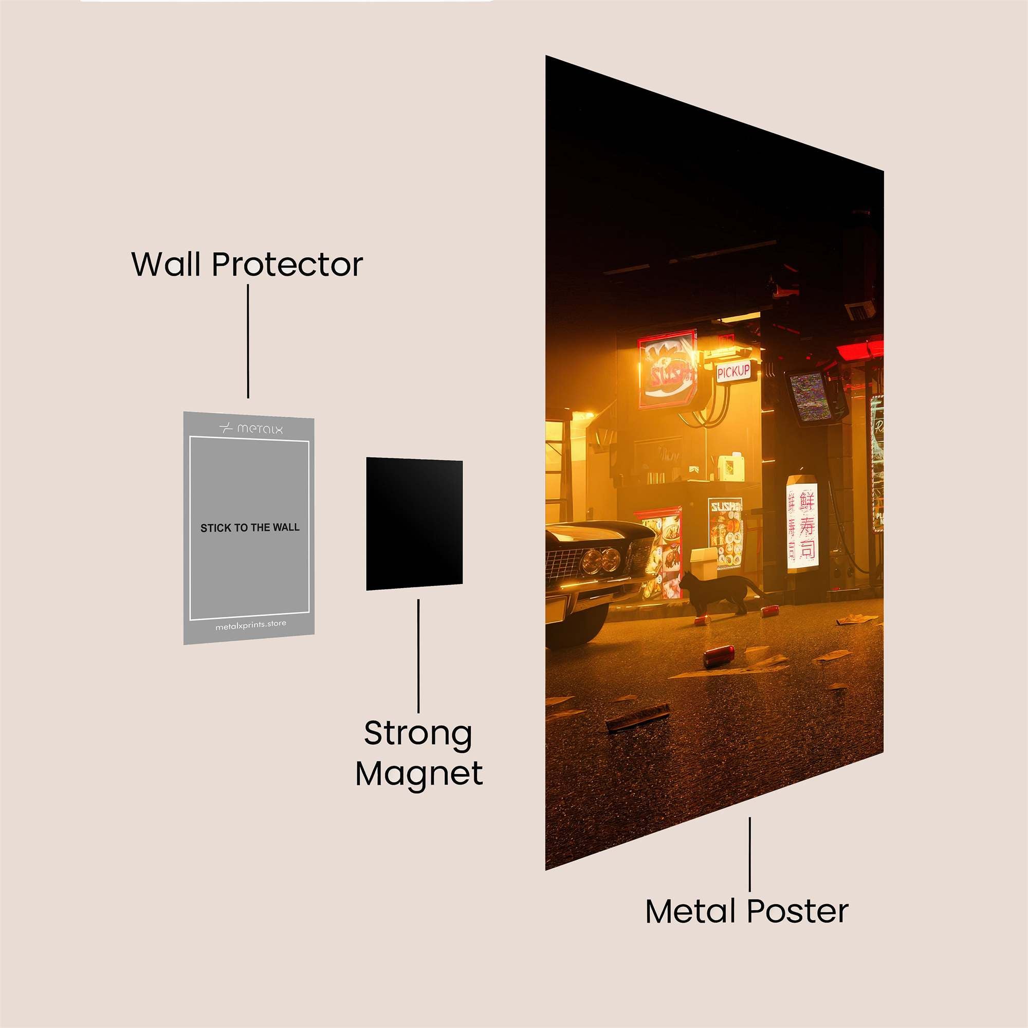 Impala Enigma Safe Wall Magnetic / M