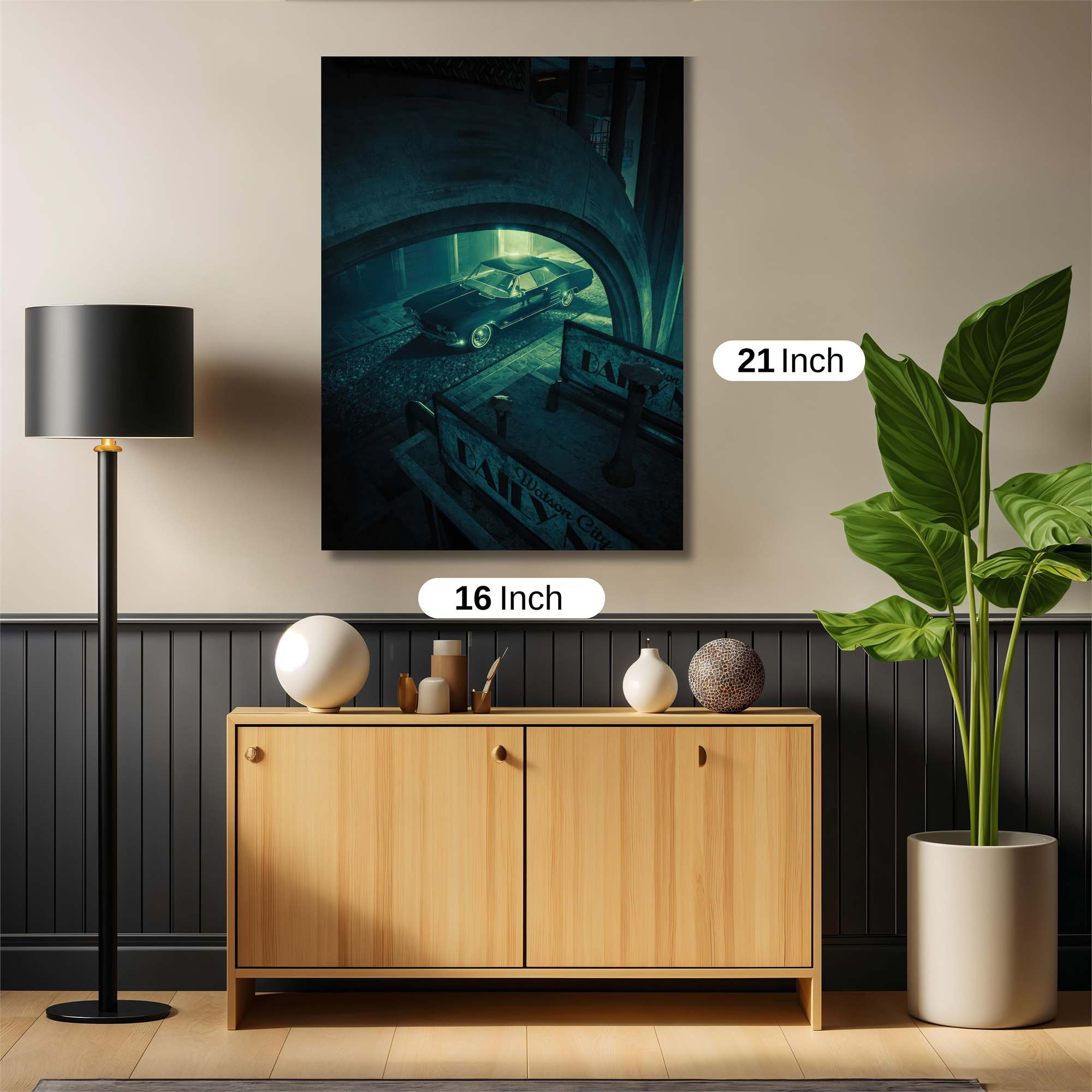 Mustang Mystery Safe Wall Magnetic / M