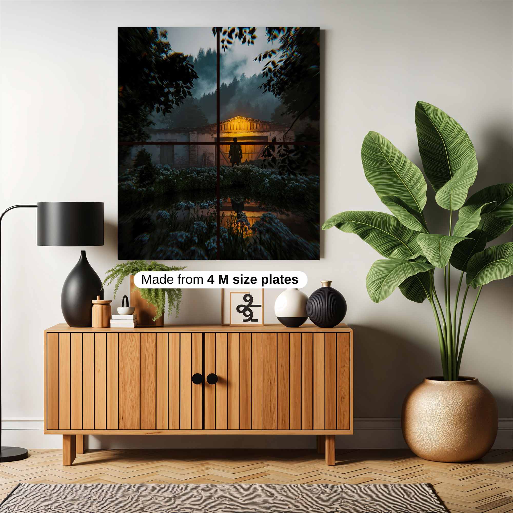 Mystery Cottage Safe Wall Magnetic / M