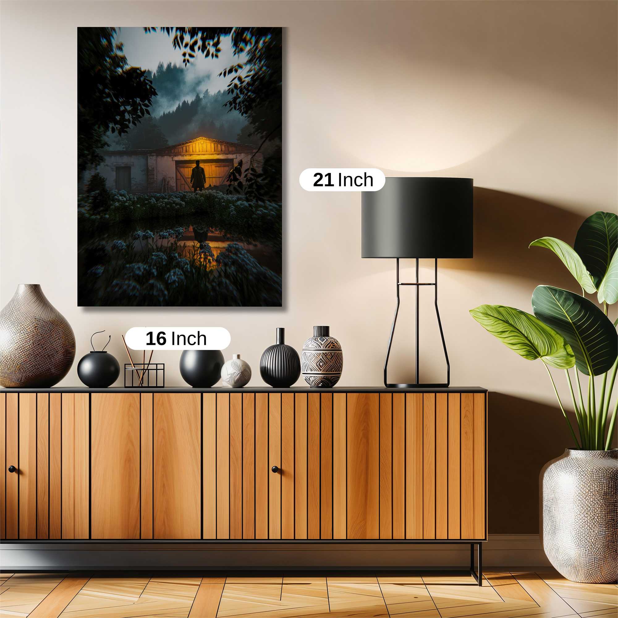 Mystery Cottage Safe Wall Magnetic / M