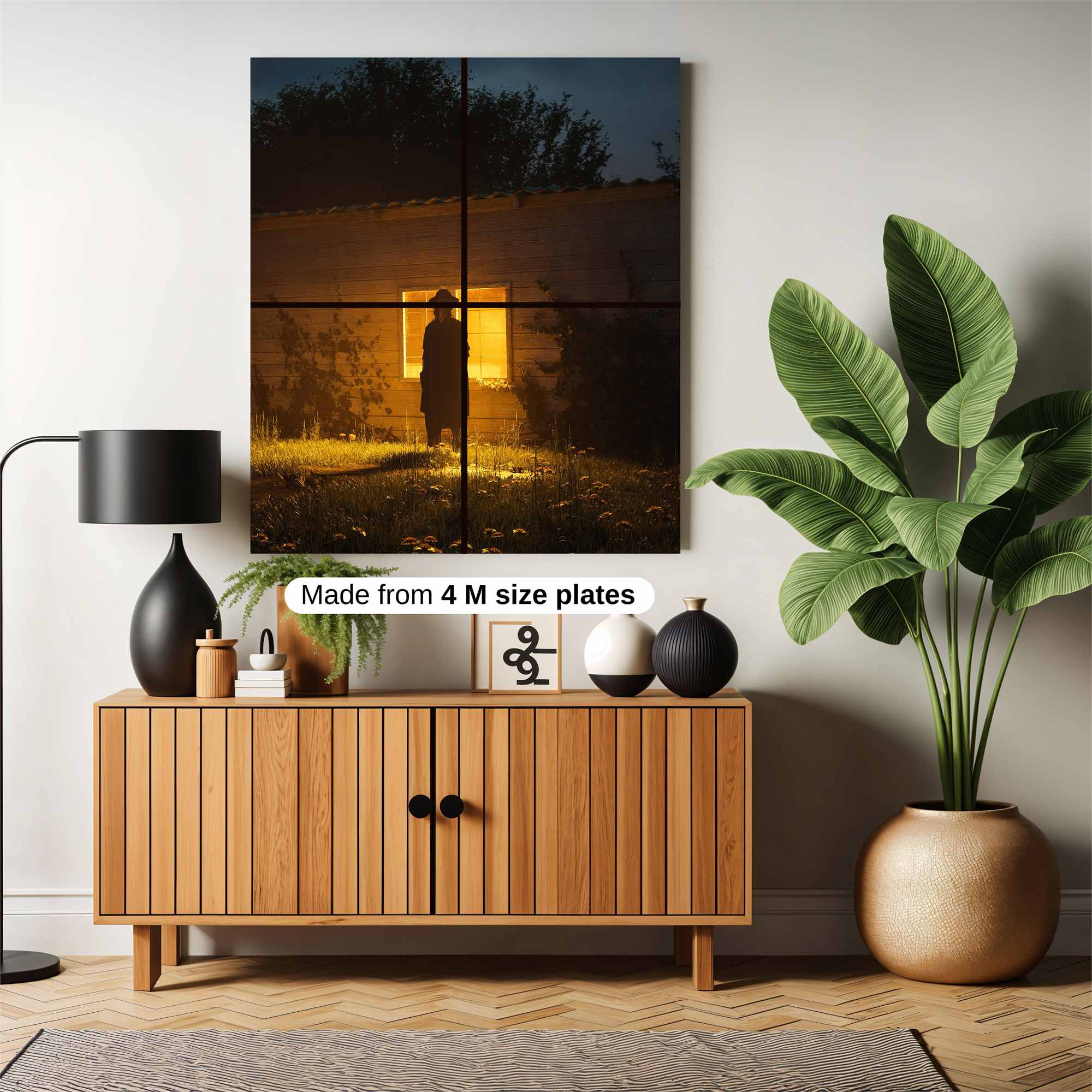 Silhouette Mystery Safe Wall Magnetic / M