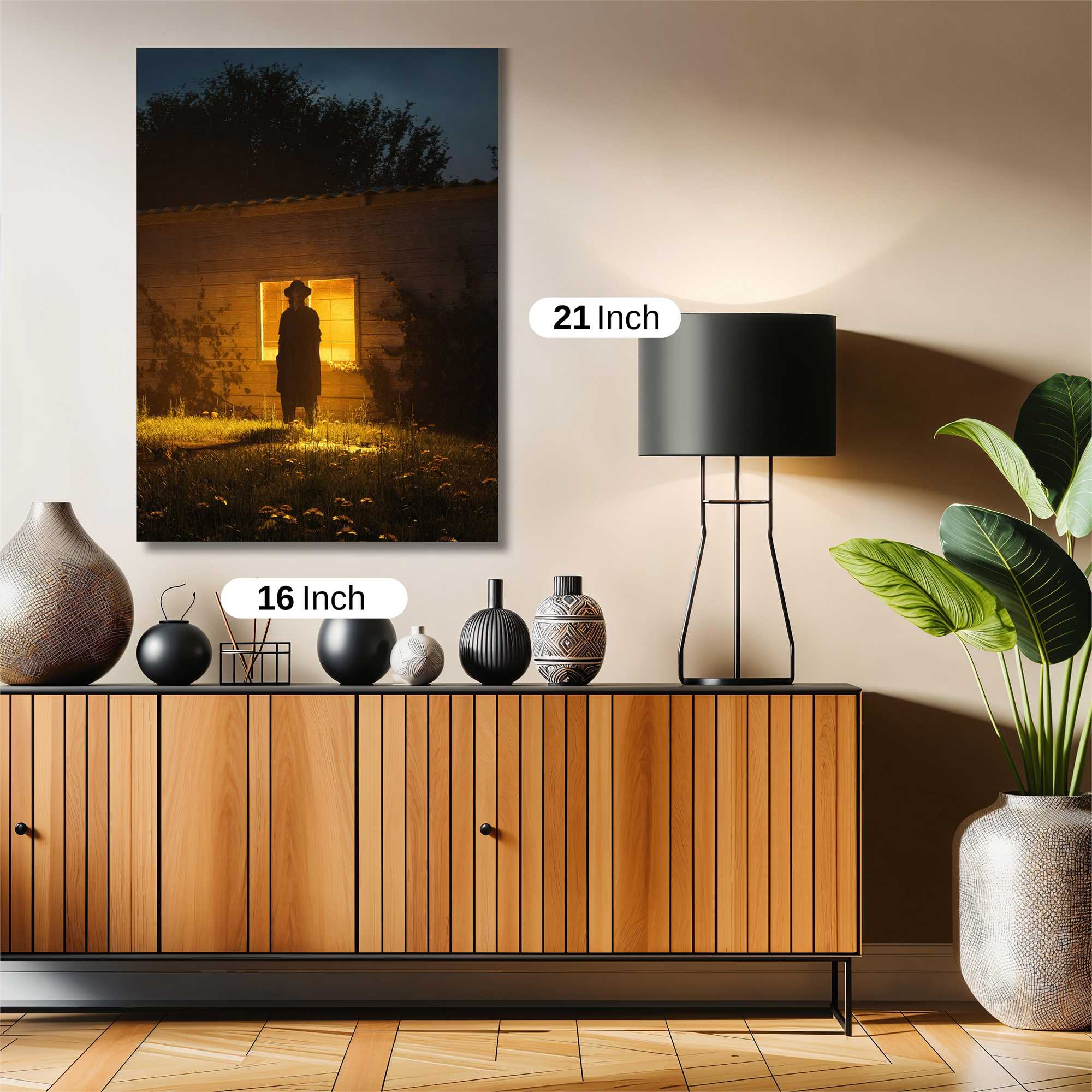 Silhouette Mystery Safe Wall Magnetic / M
