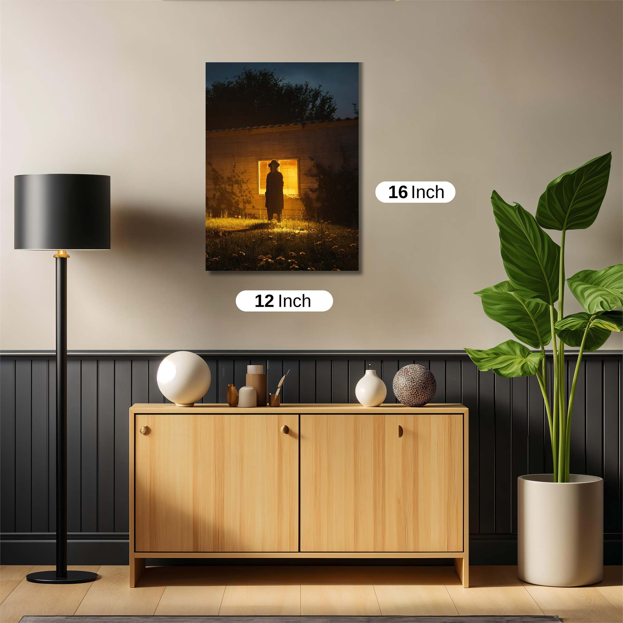Silhouette Mystery Safe Wall Magnetic / M