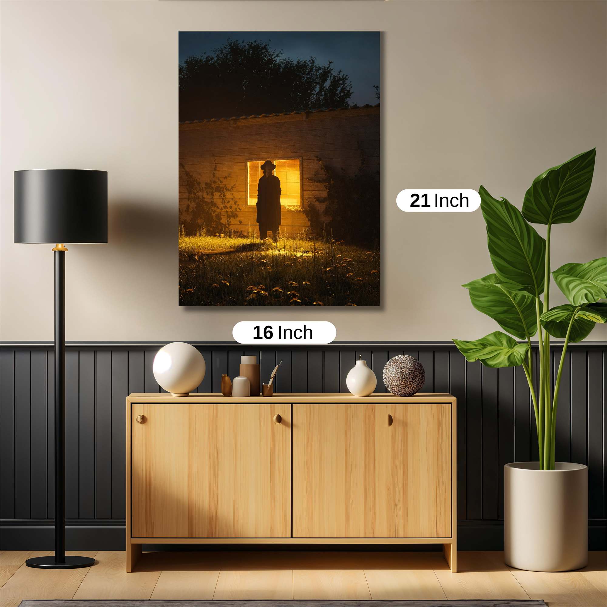 Silhouette Mystery Safe Wall Magnetic / M