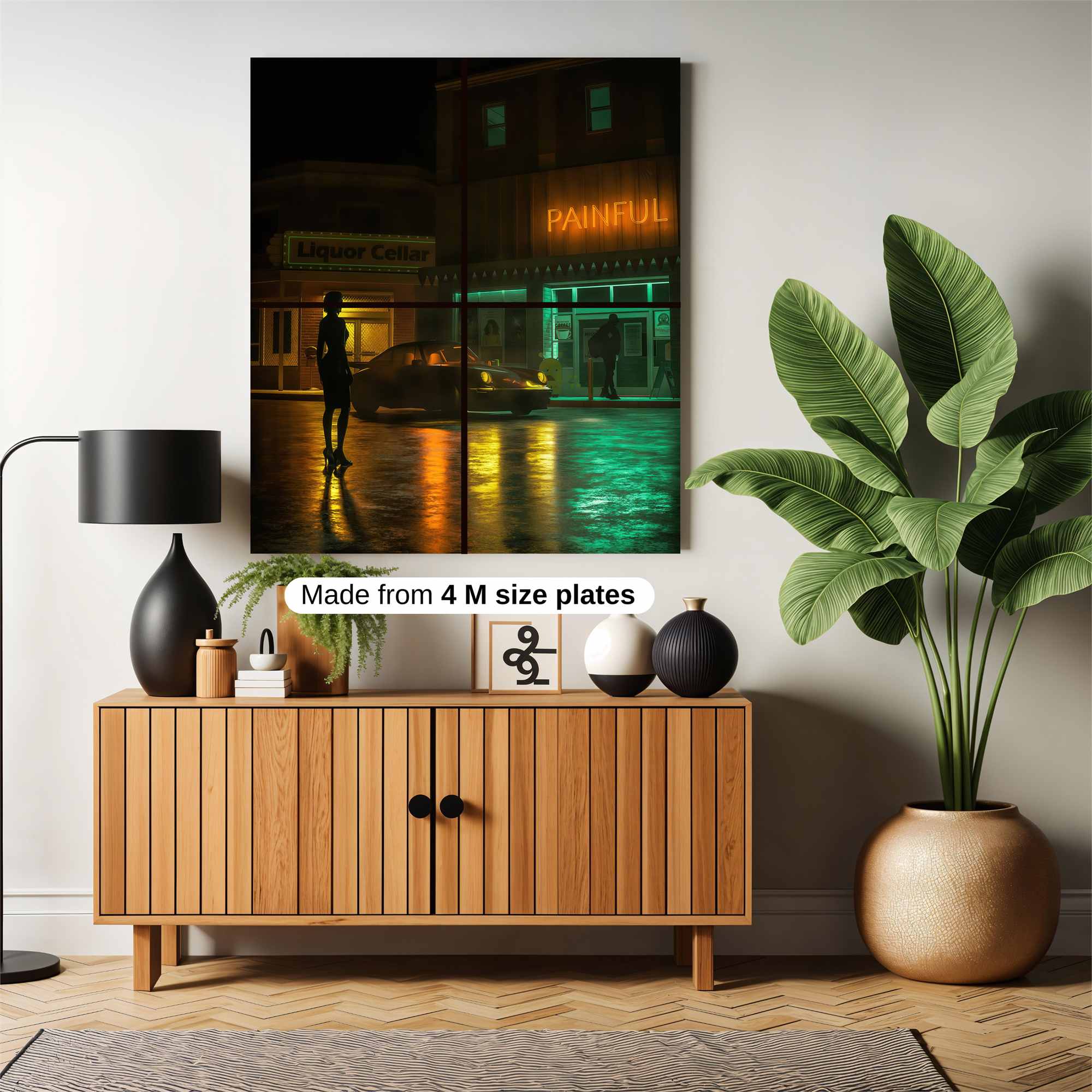 Silhouette Mystery Safe Wall Magnetic / M