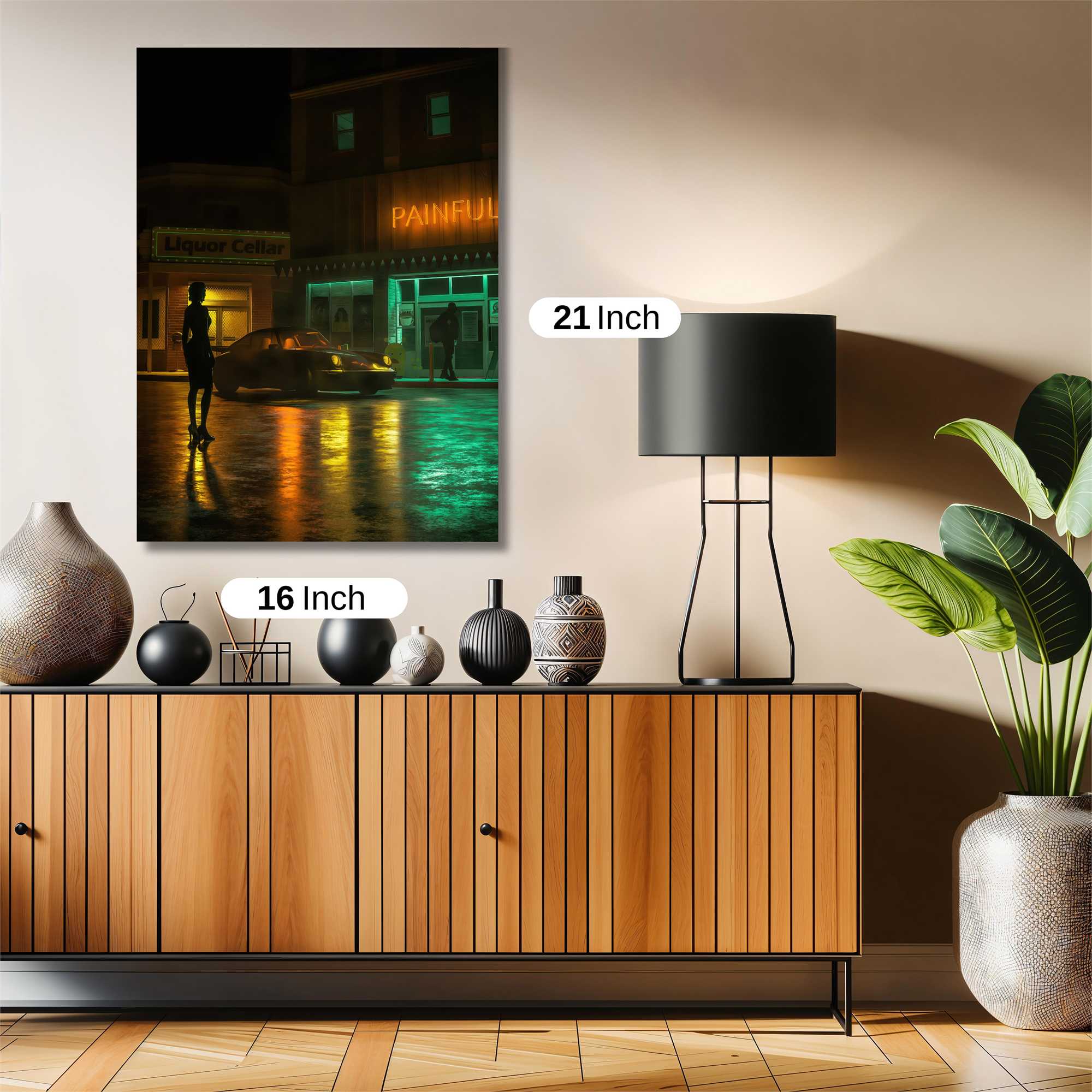 Silhouette Mystery Safe Wall Magnetic / M