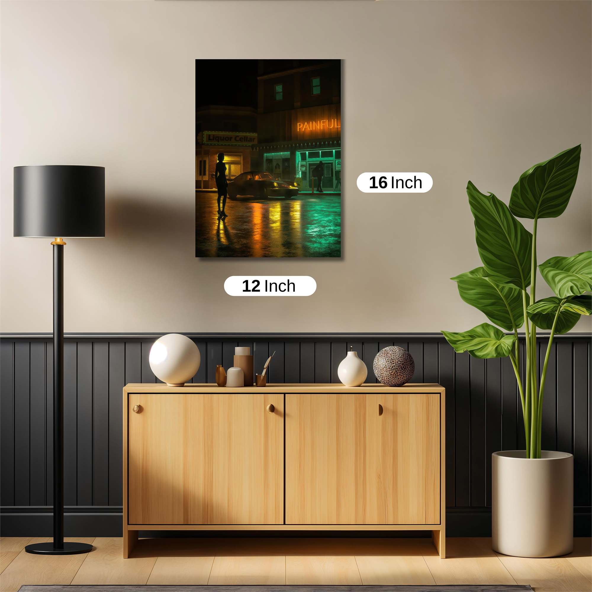 Silhouette Mystery Safe Wall Magnetic / M