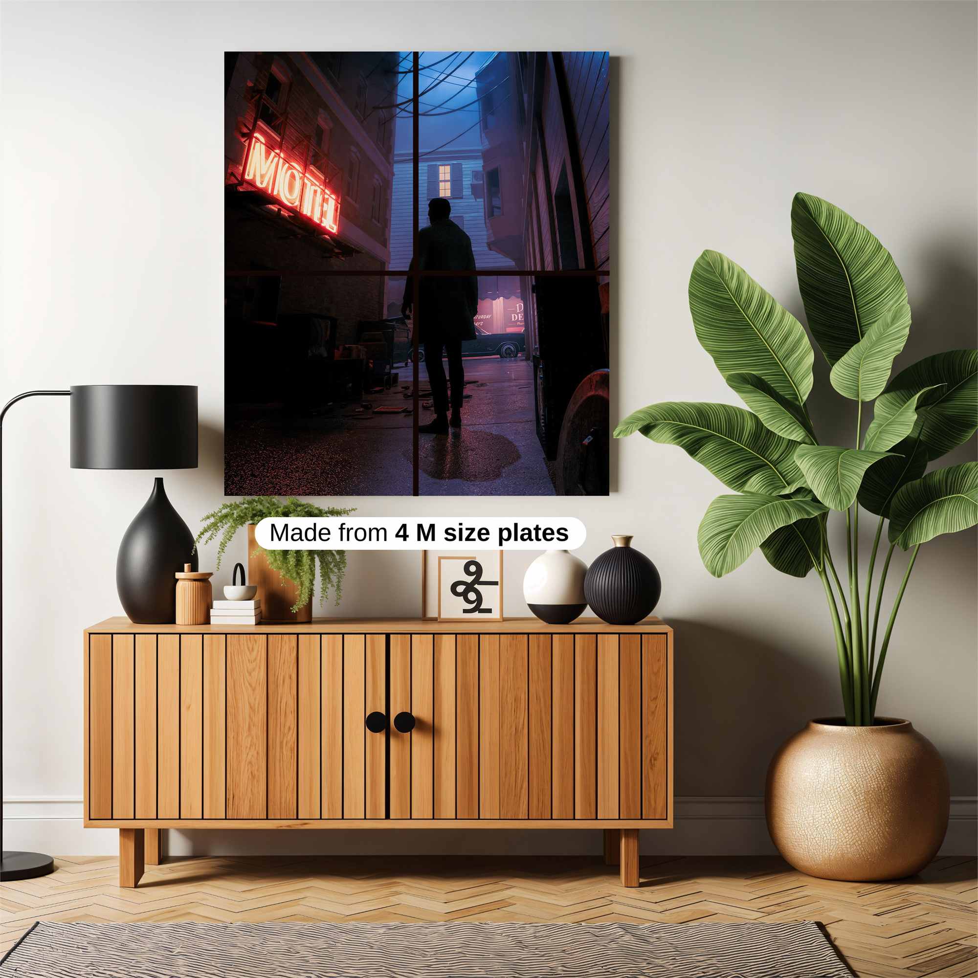 Neon Mystery Safe Wall Magnetic / M