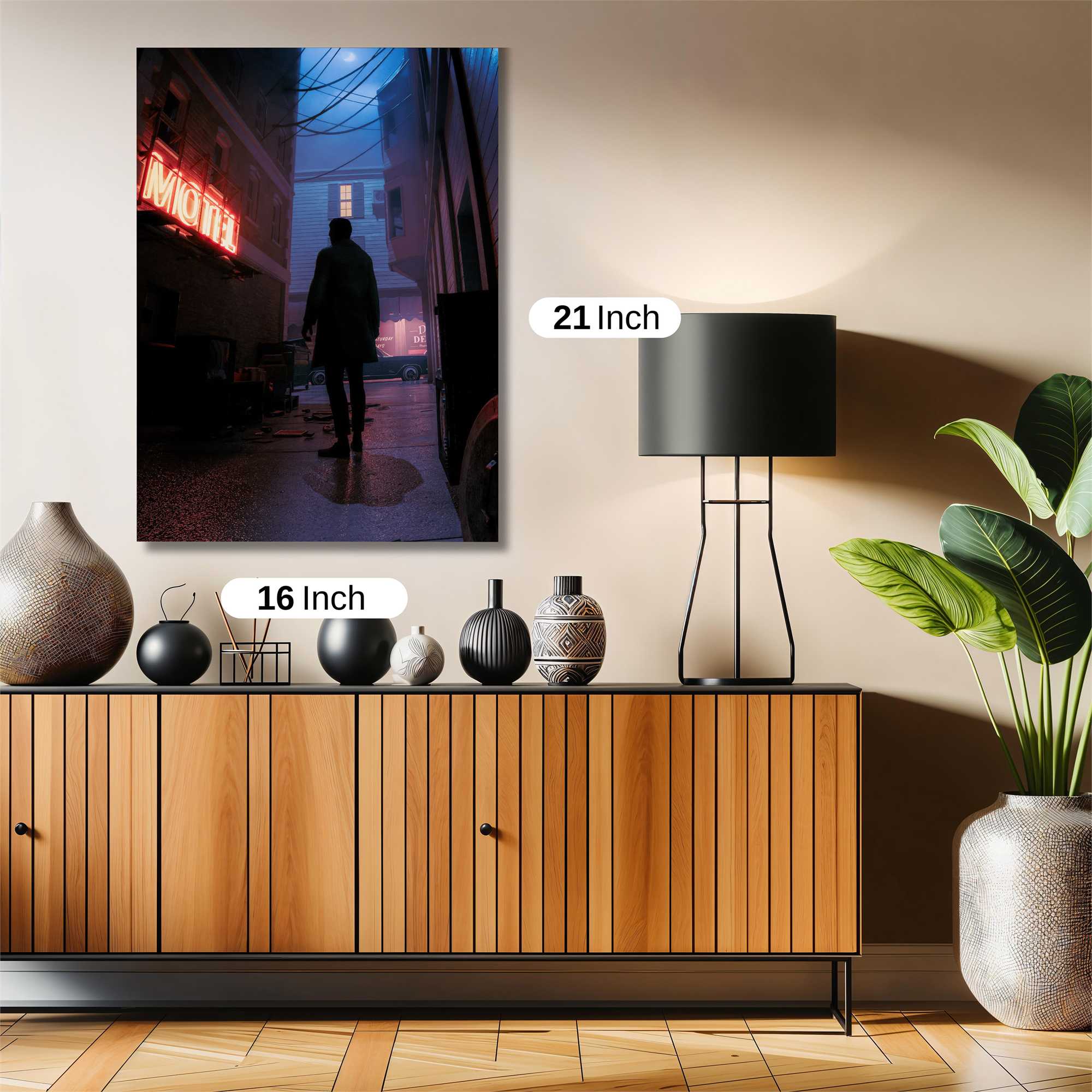 Neon Mystery Safe Wall Magnetic / M