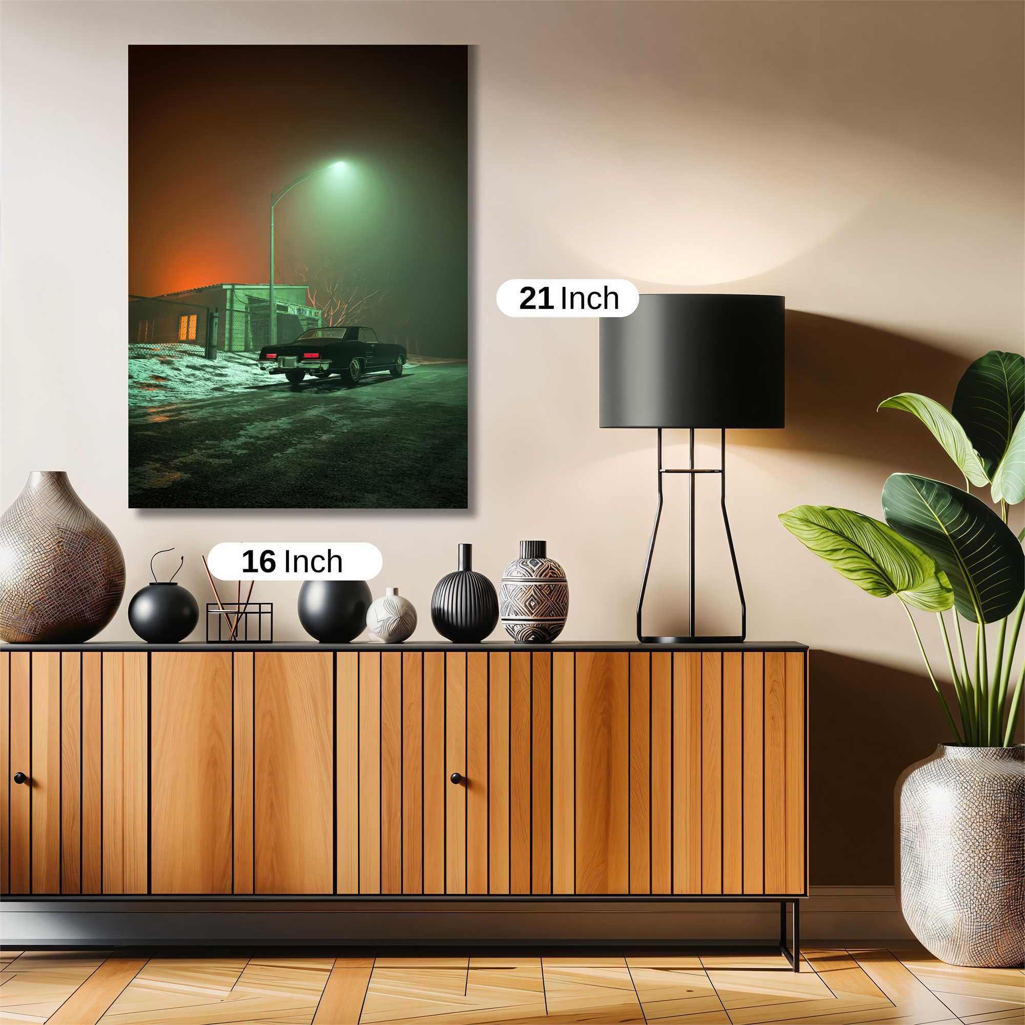 Night Solitude Safe Wall Magnetic / M