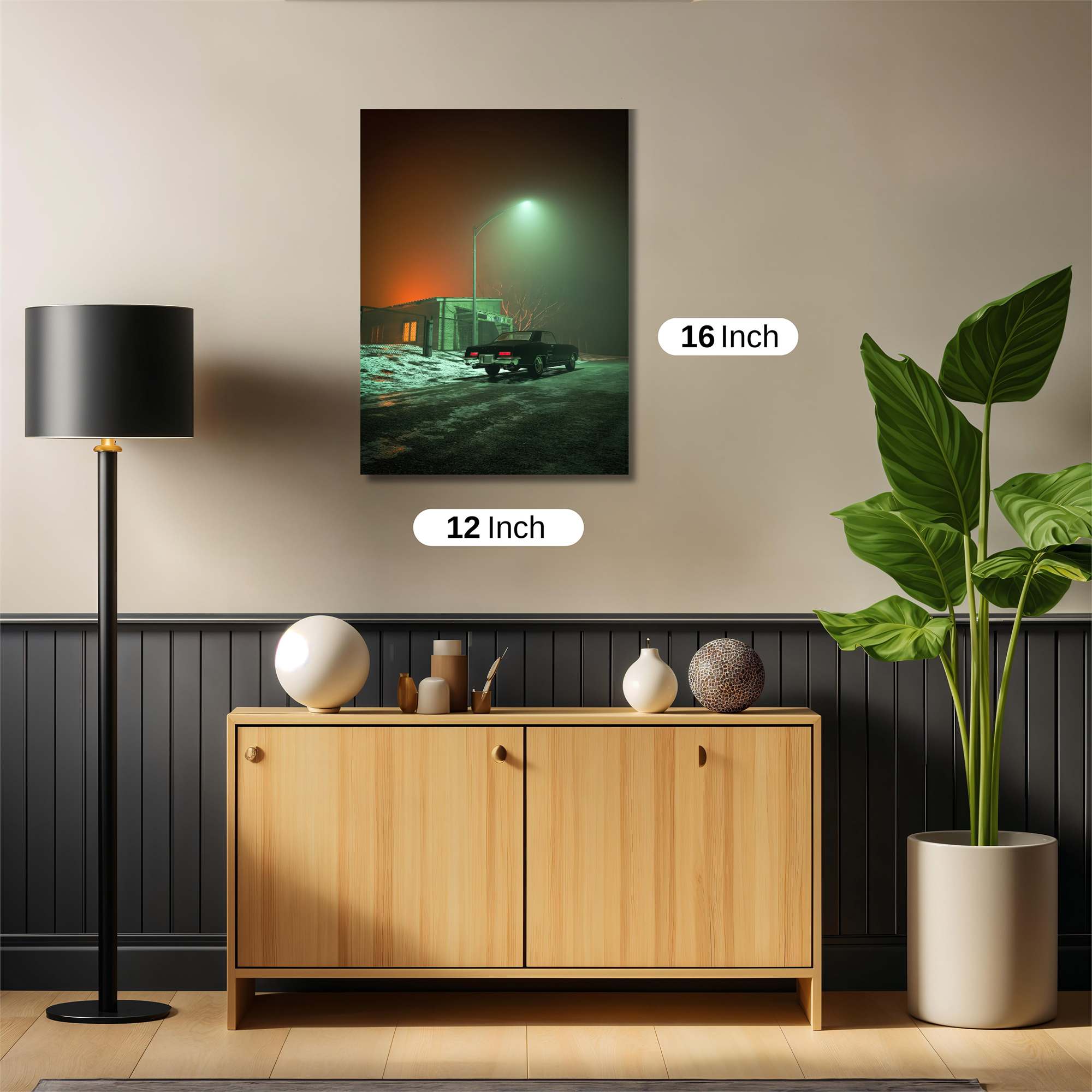 Night Solitude Safe Wall Magnetic / M