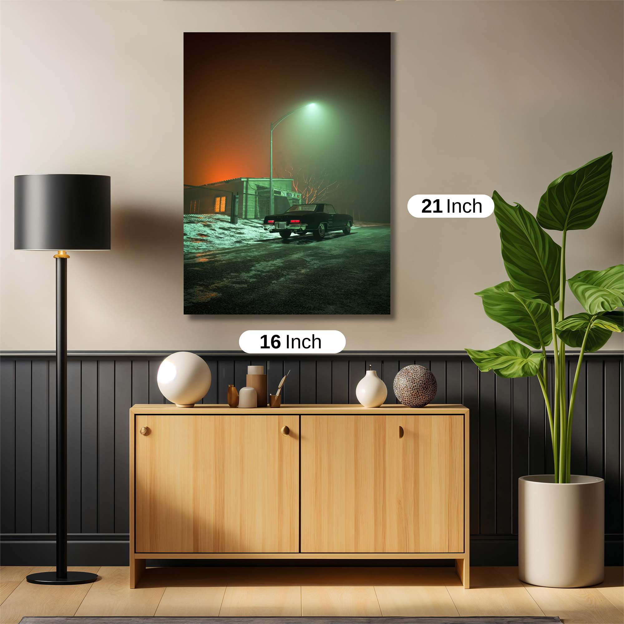 Night Solitude Safe Wall Magnetic / M