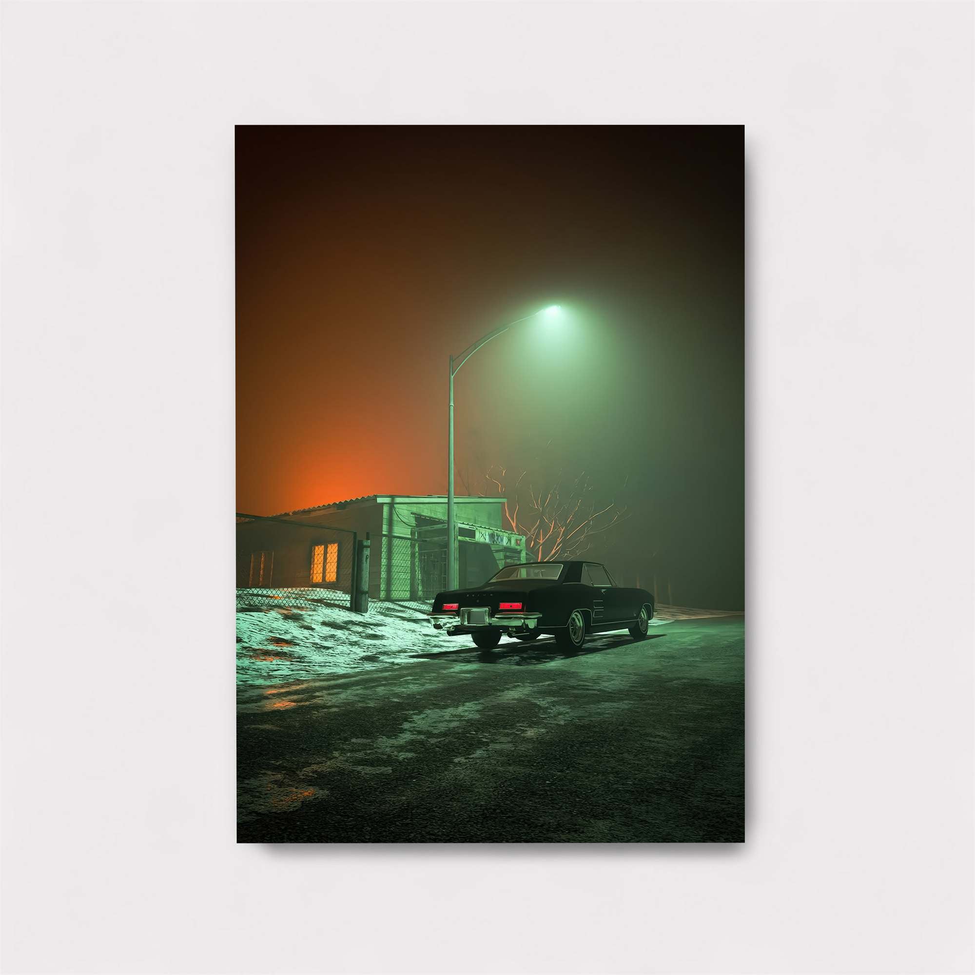 Night Solitude Safe Wall Magnetic / M