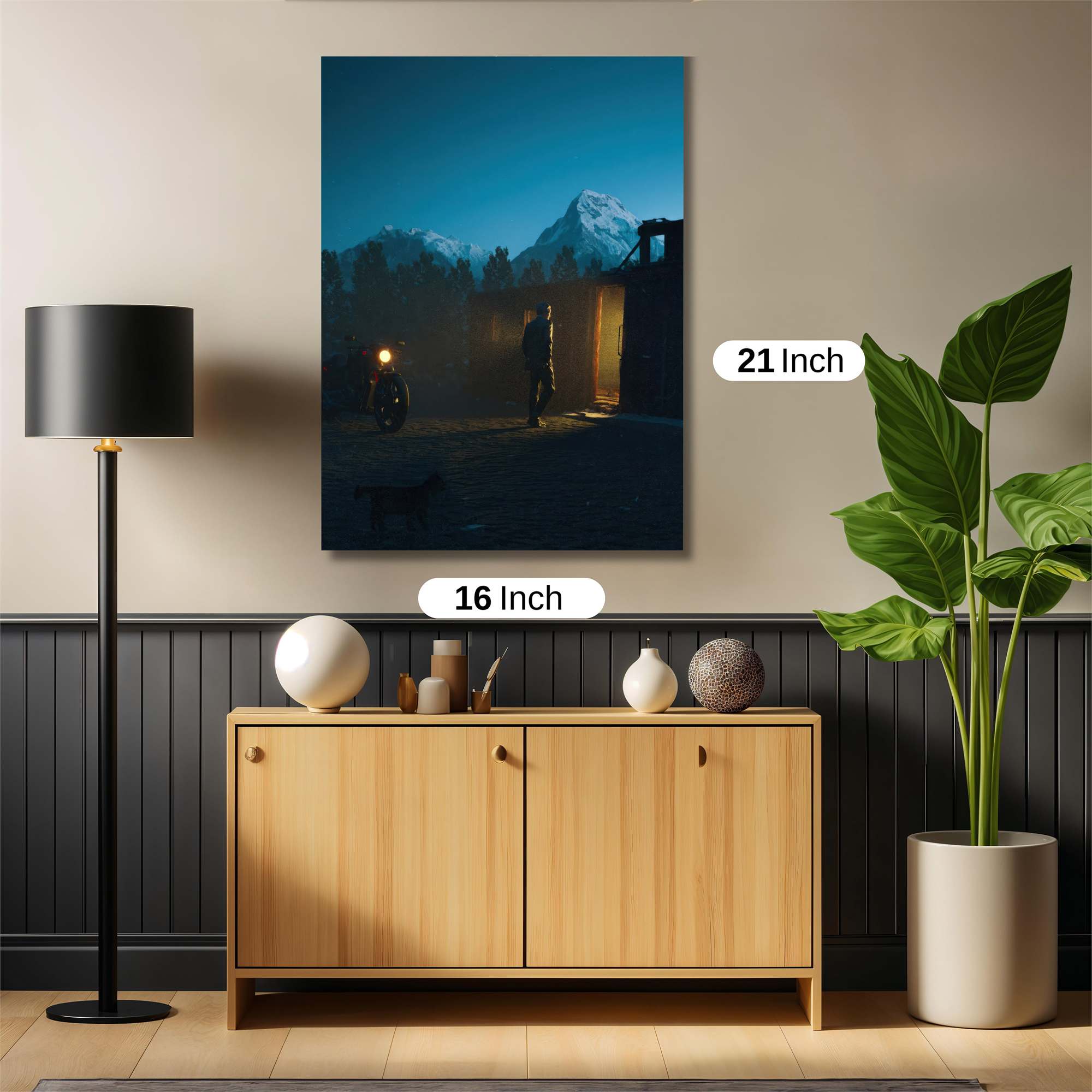 Mountain Mystery Safe Wall Magnetic / M