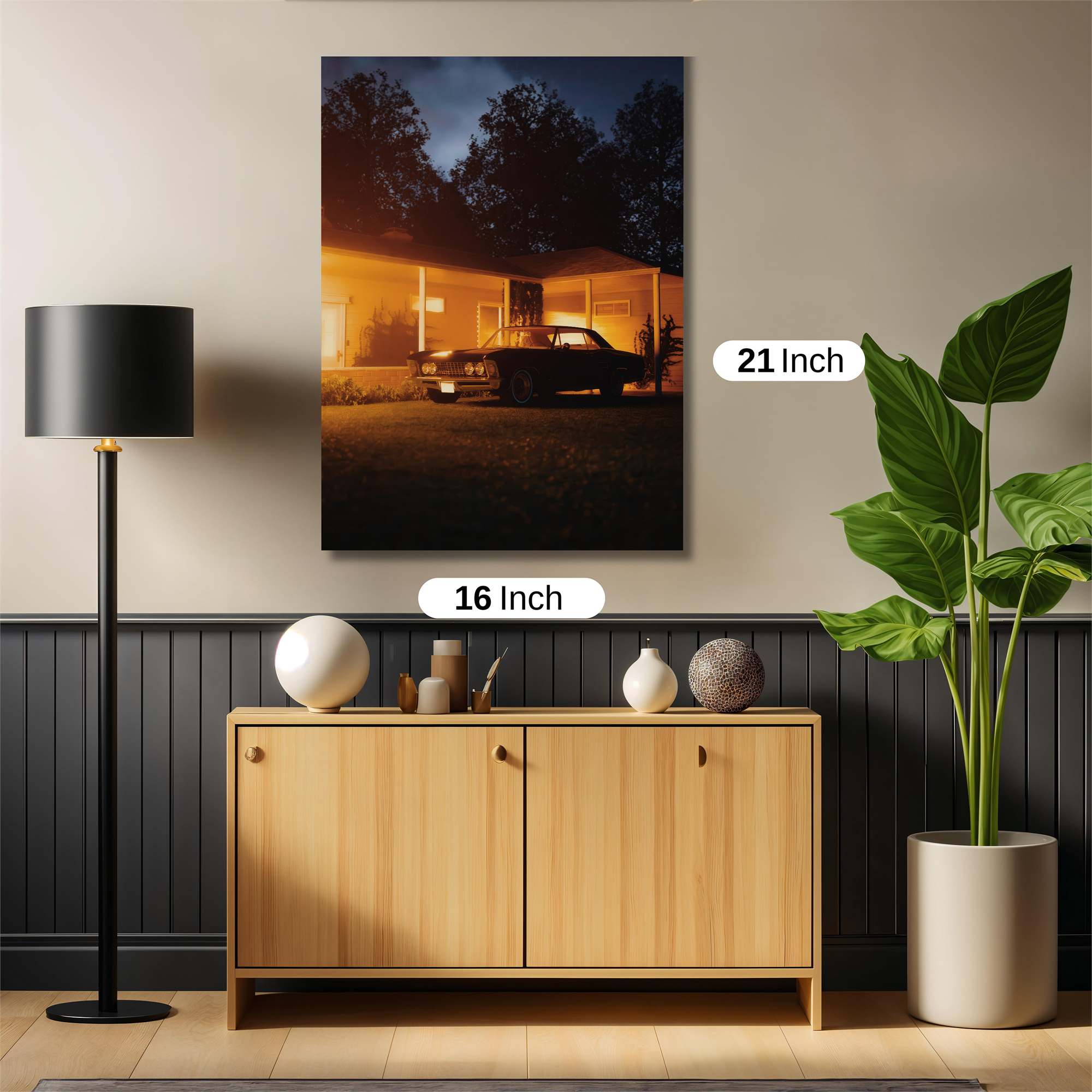 Night Cruiser Safe Wall Magnetic / M