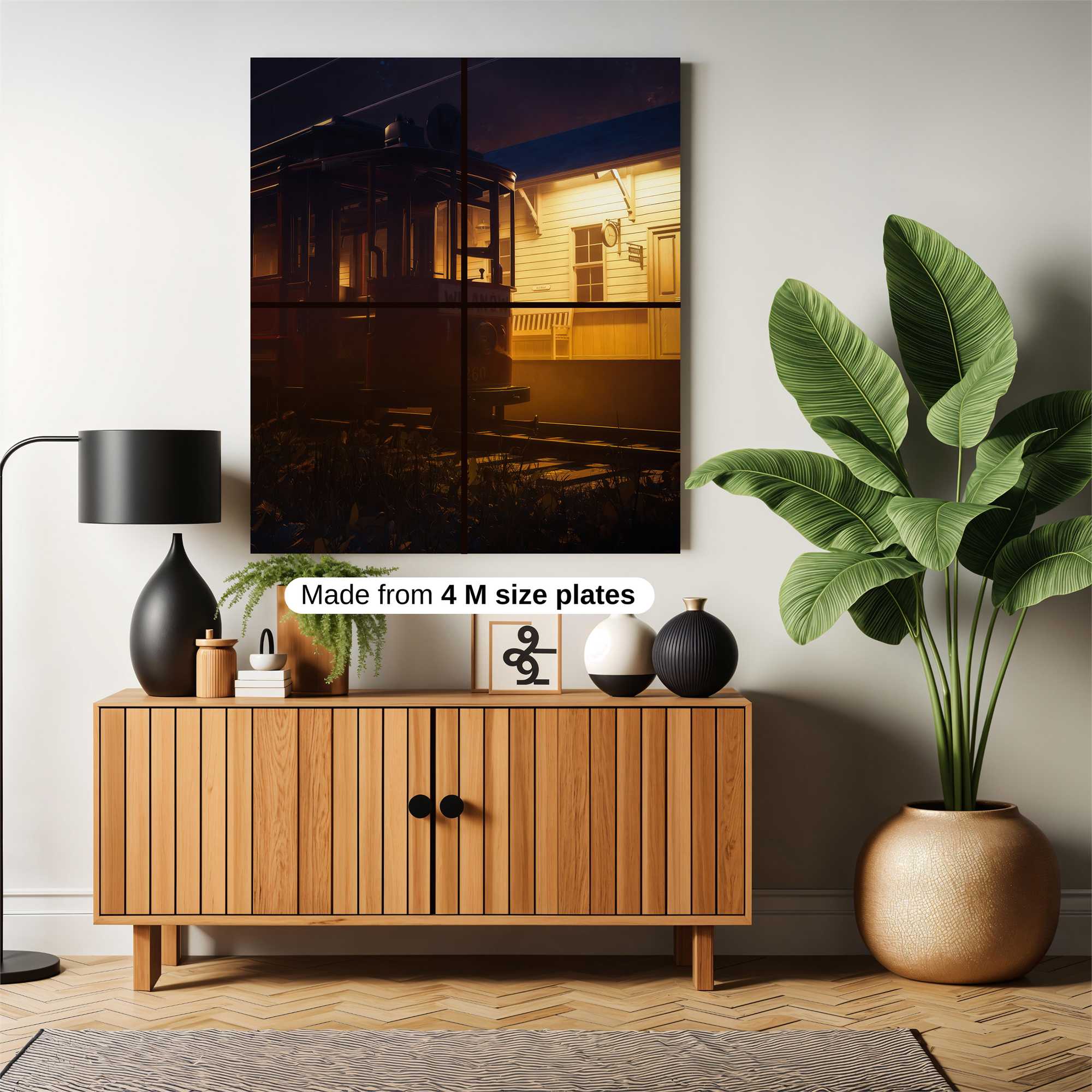 Tram Twilight Safe Wall Magnetic / M