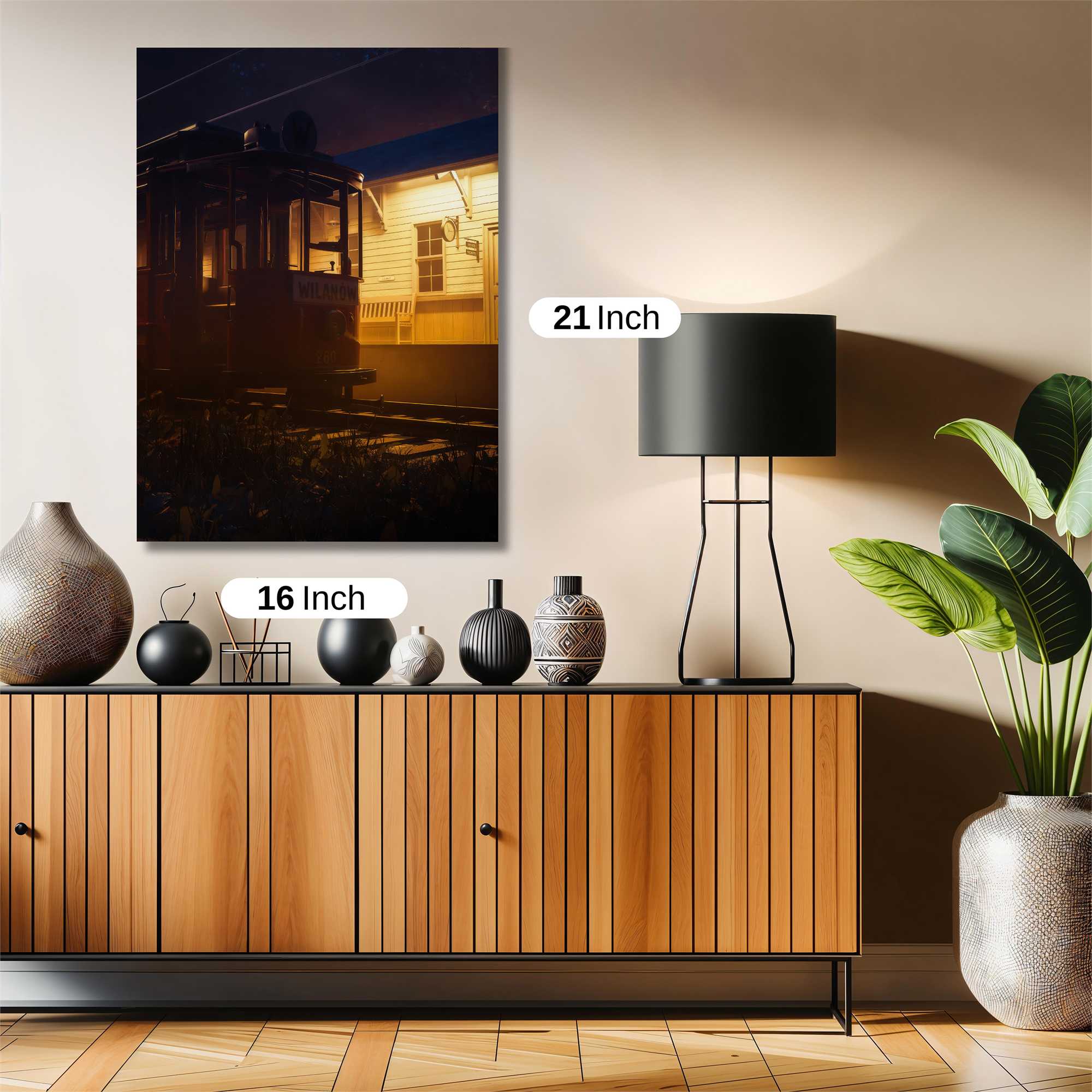 Tram Twilight Safe Wall Magnetic / M