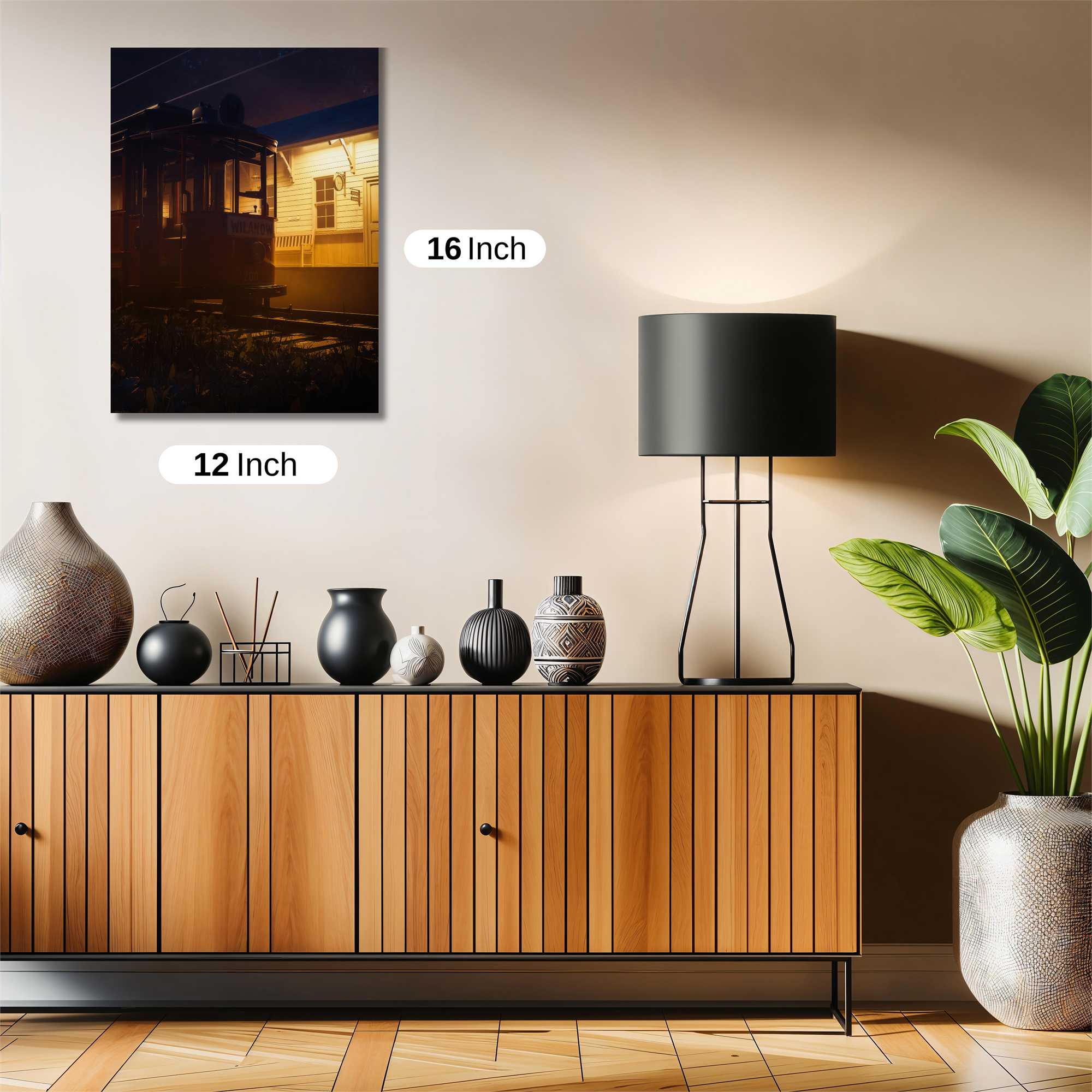 Tram Twilight Safe Wall Magnetic / M
