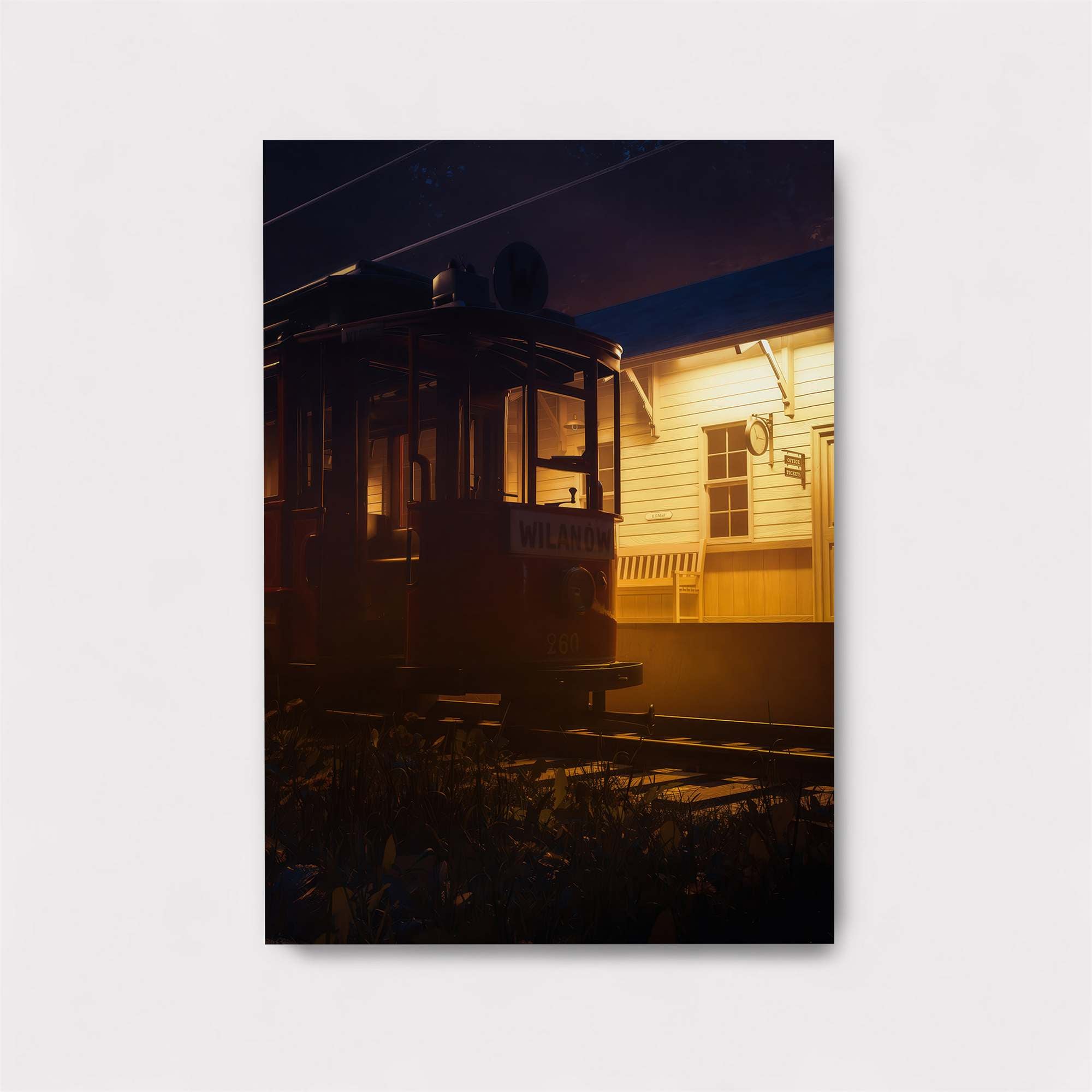 Tram Twilight Safe Wall Magnetic / M