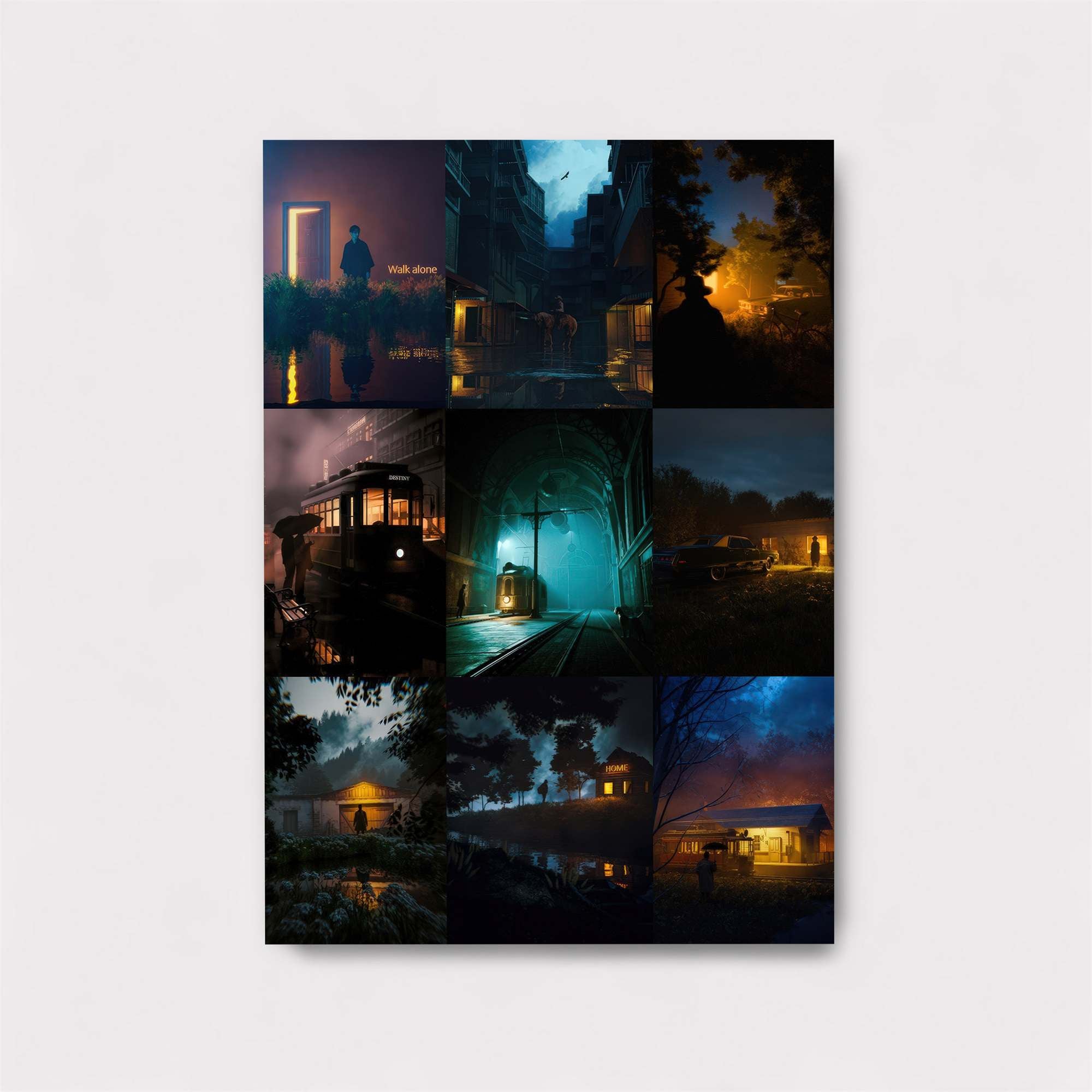 Nocturnal Whispers Safe Wall Magnetic / M