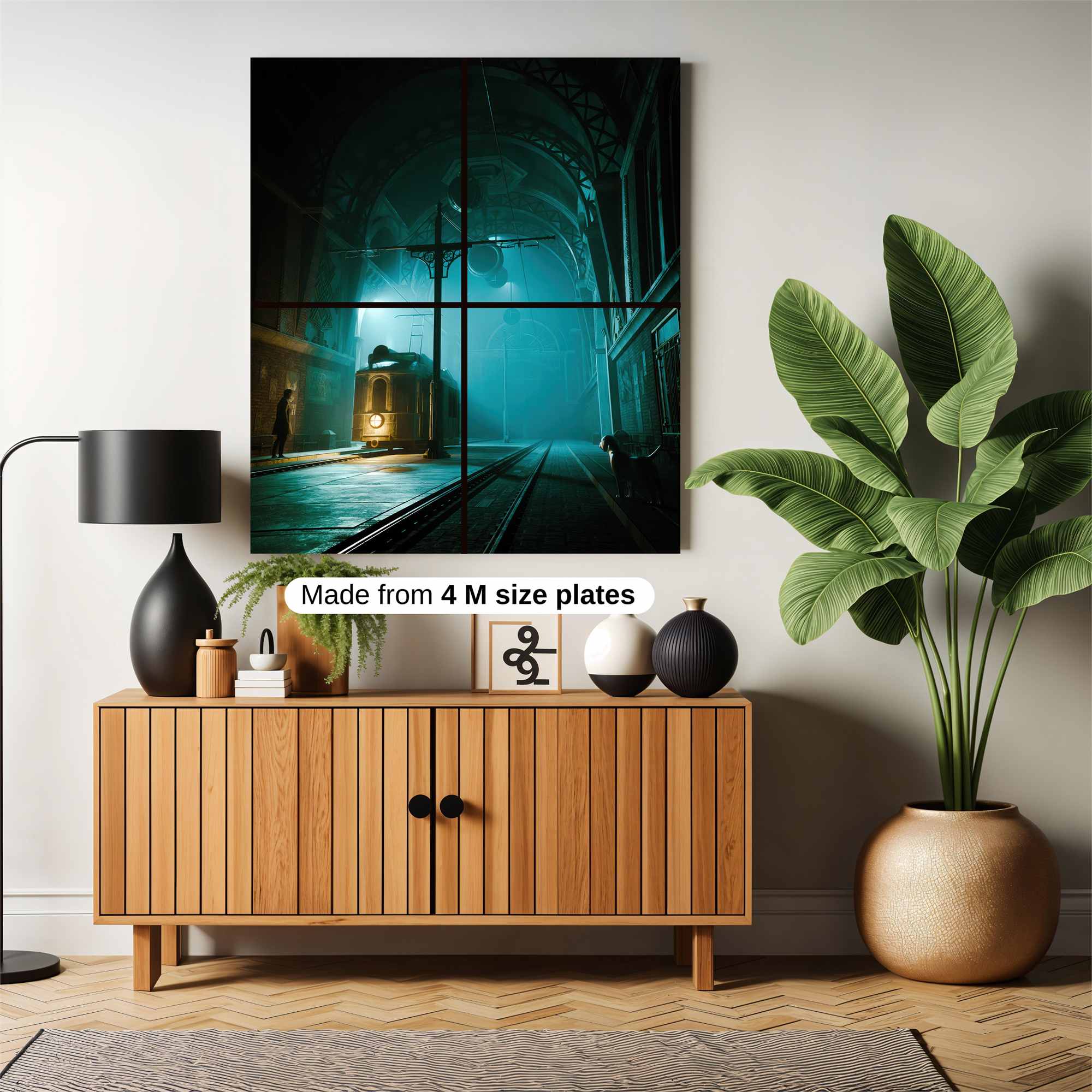 Tram Twilight Safe Wall Magnetic / M