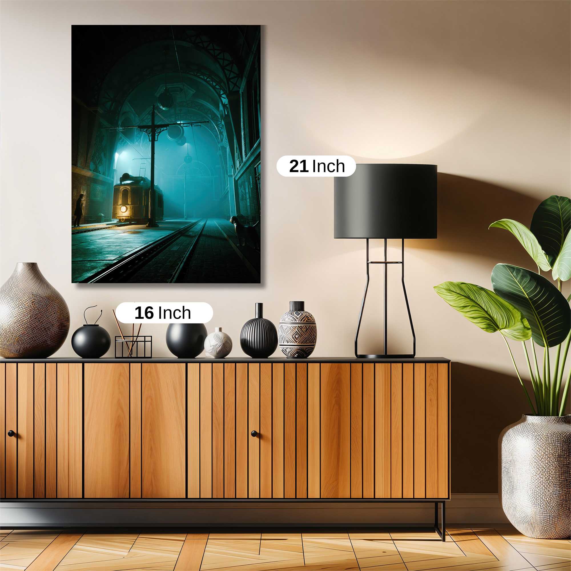 Tram Twilight Safe Wall Magnetic / M