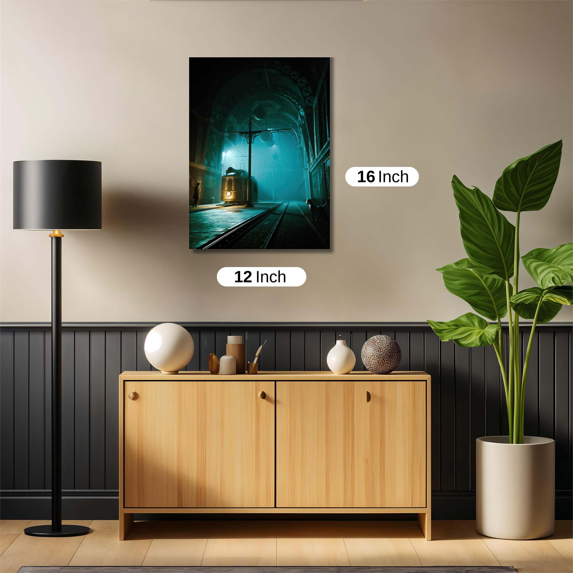 Tram Twilight Safe Wall Magnetic / M