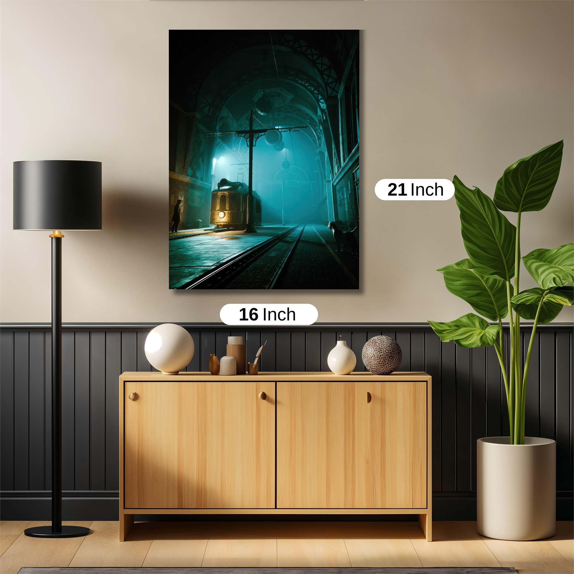 Tram Twilight Safe Wall Magnetic / M