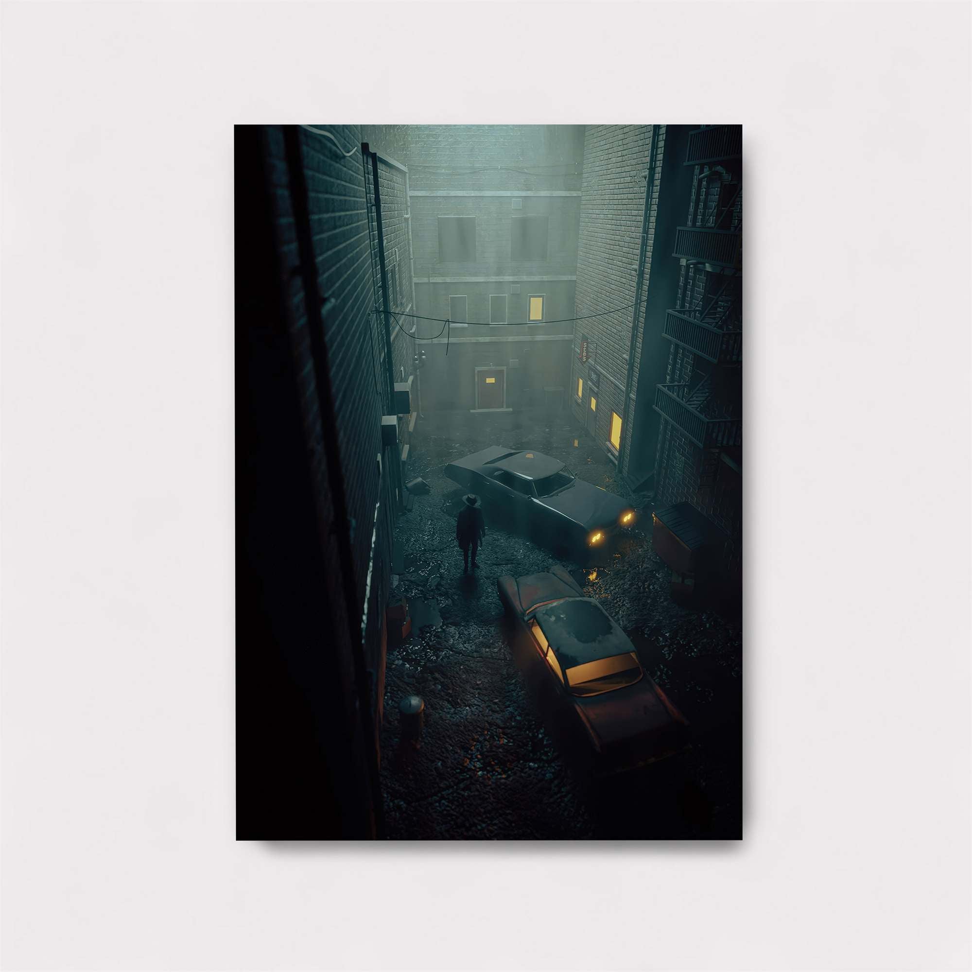 Alleyway Gloom Safe Wall Magnetic / M