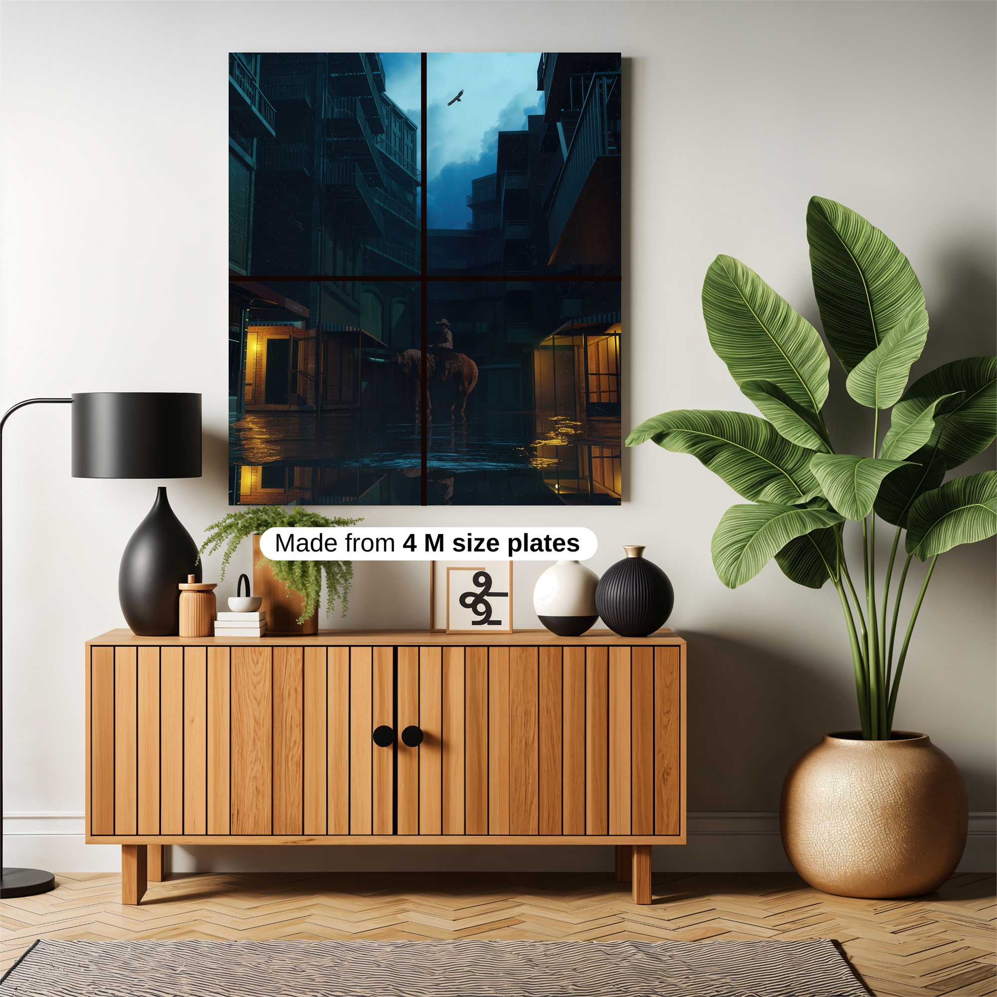 Warrior's Solitude Safe Wall Magnetic / M