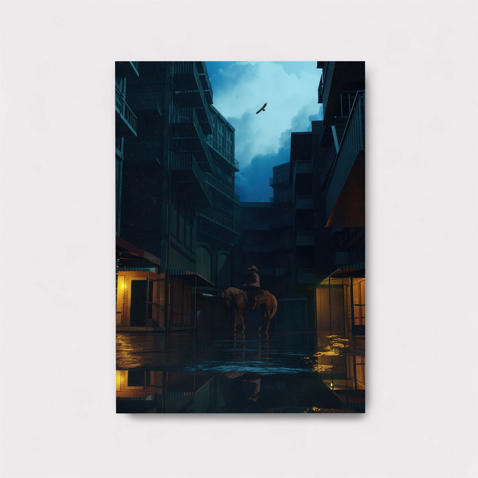 Warrior's Solitude Safe Wall Magnetic / M